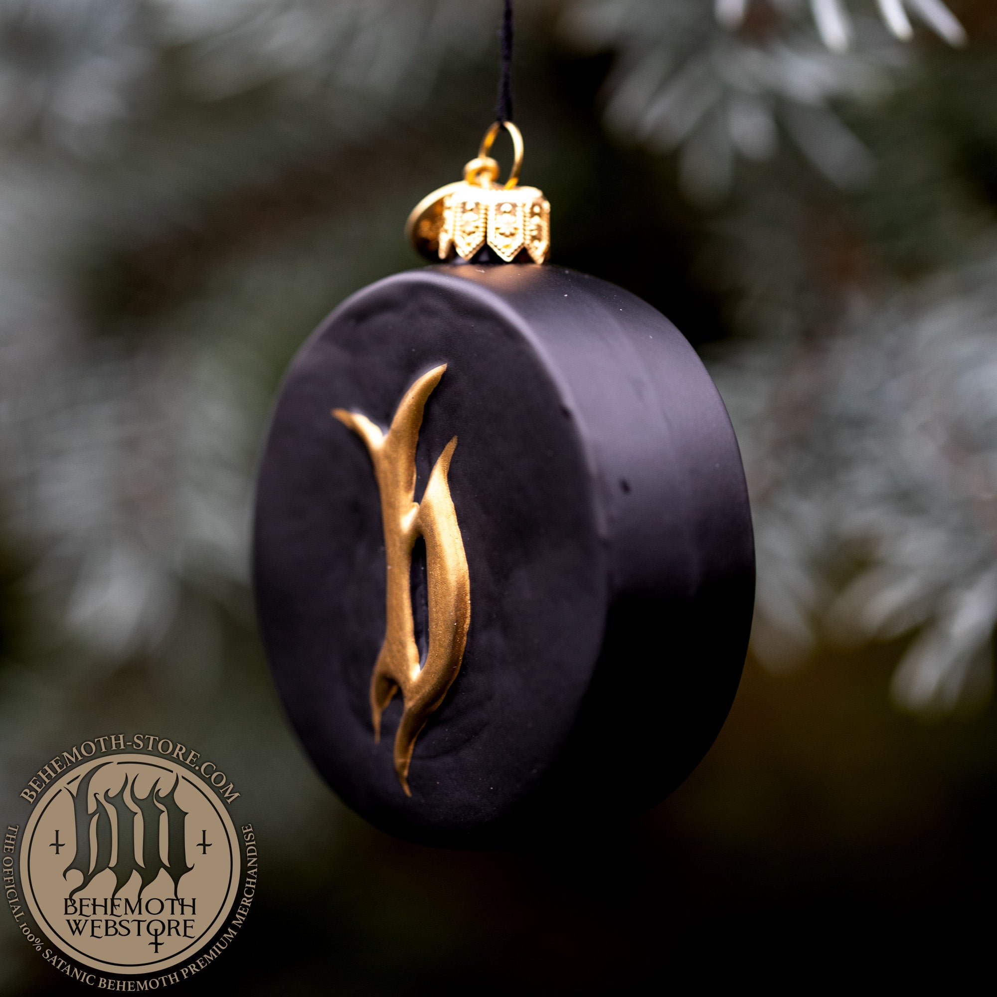 Ornement décoratif en verre soufflé Behemoth « Contra »