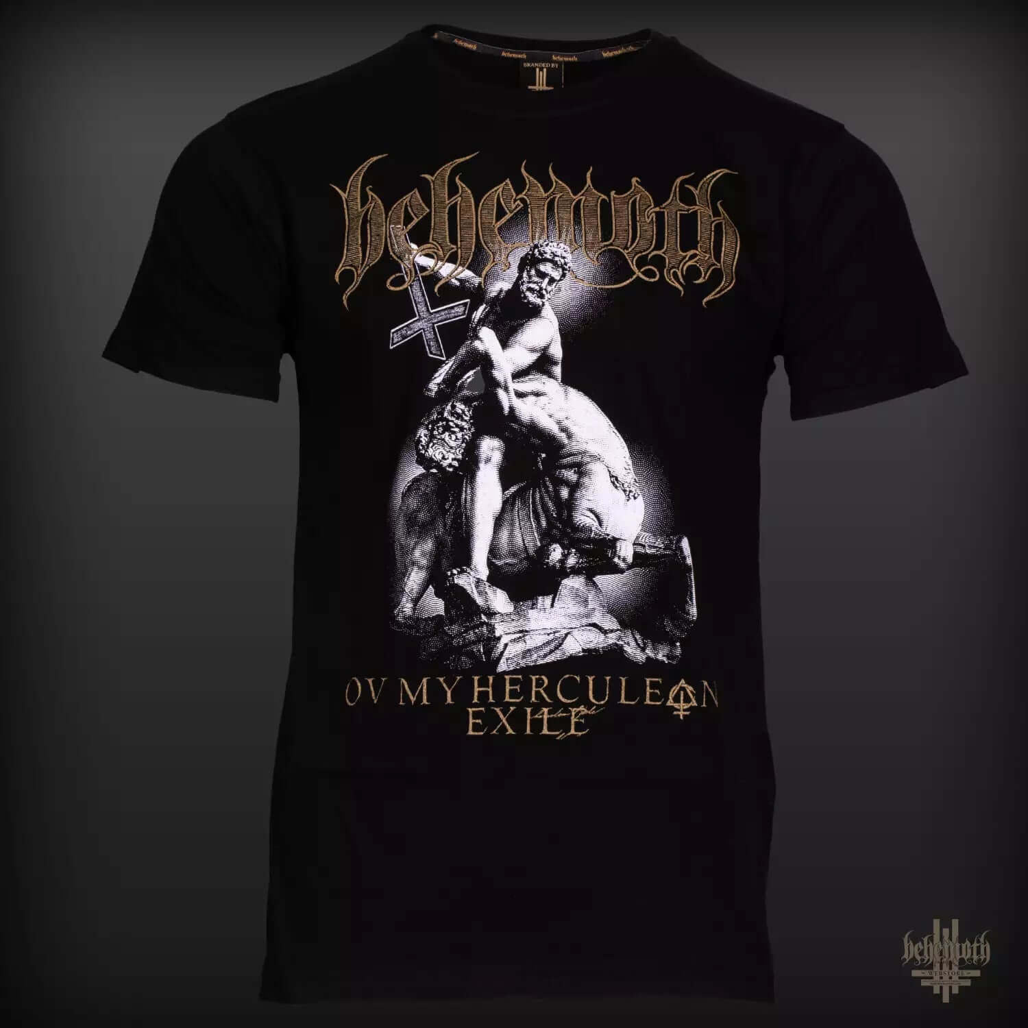 Centavr Behemoth T-Shirt with Hercules graphic, premium print quality, durable fabric, made in Poland.