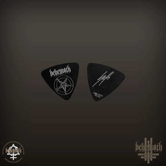 Behemoth signature Seth guitar pick - Baphomet - black