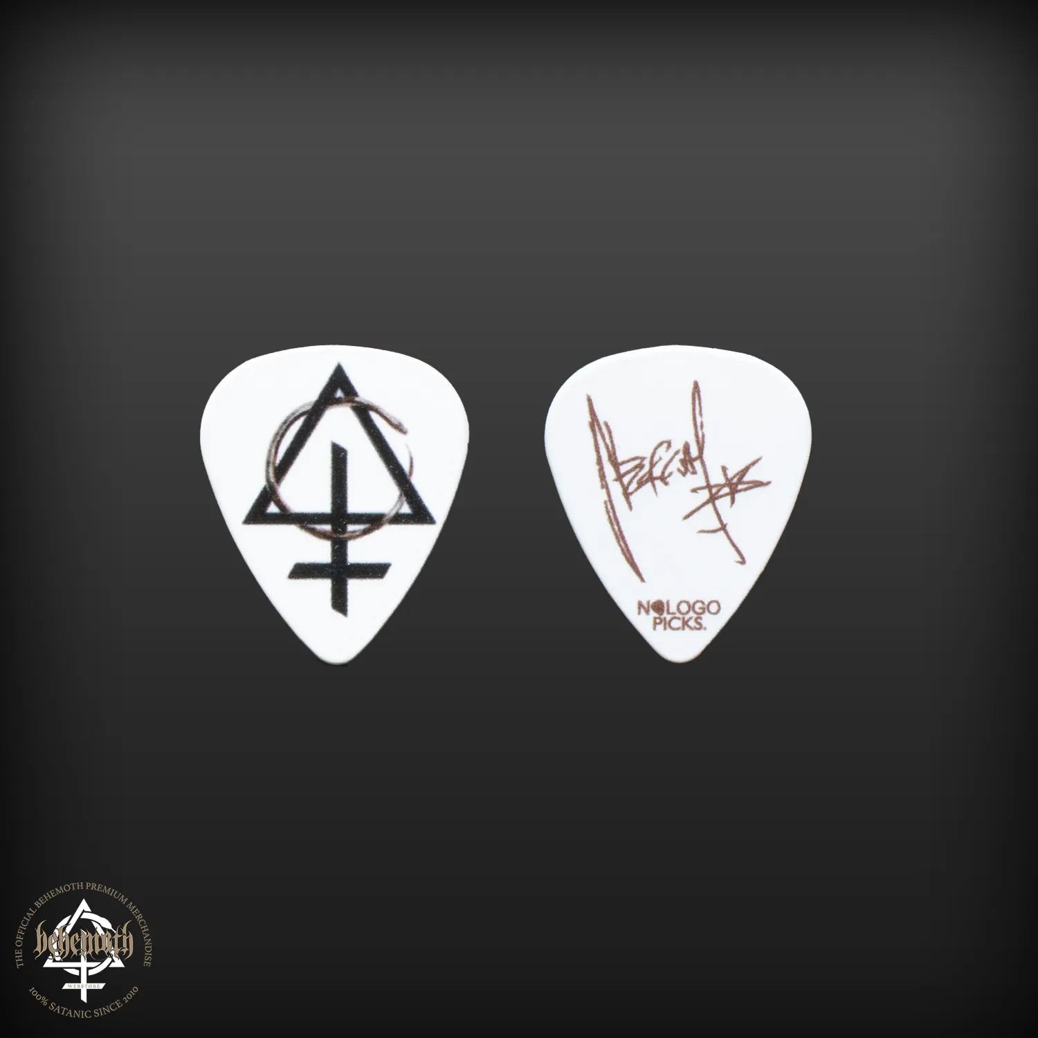 Behemoth 'contra Sigil' Nergal Signature Guitar Pick – Behemoth 