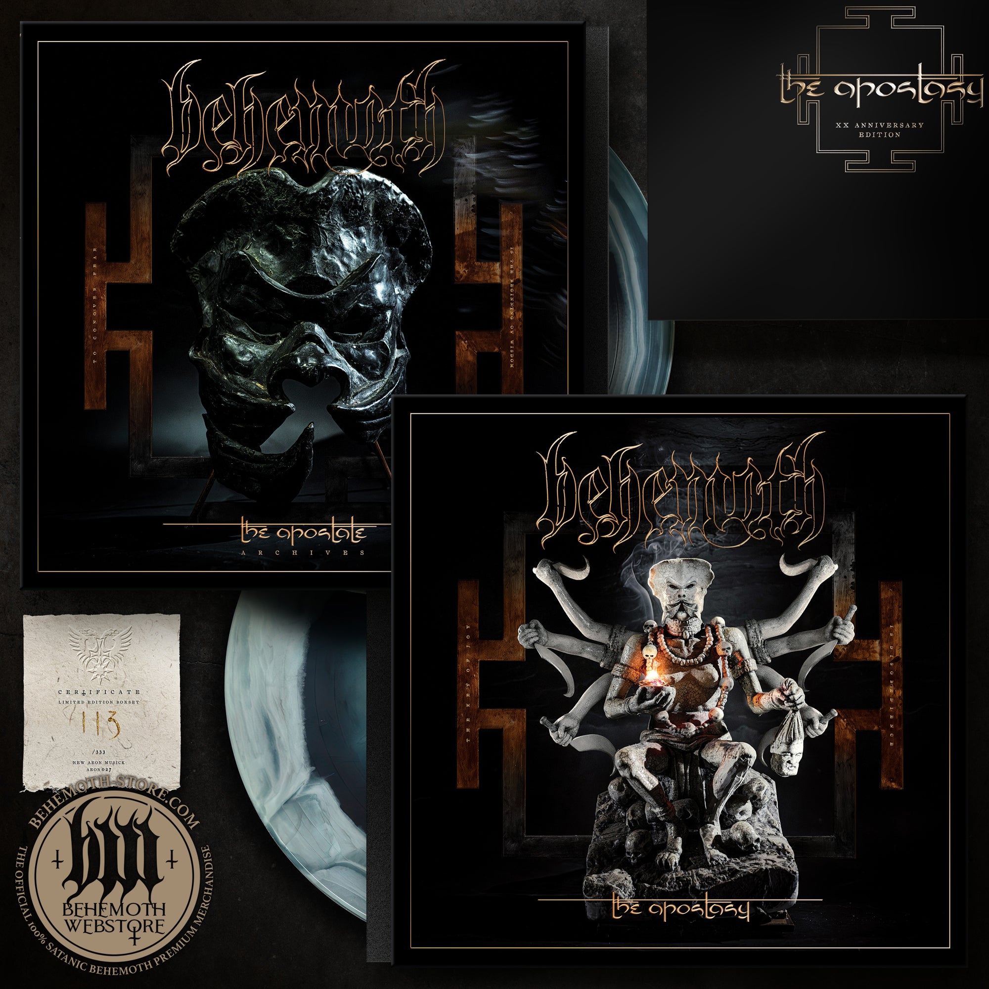THE APOSTASY – Exclusive Limited 2LP Boxset (Mahakali Ocean