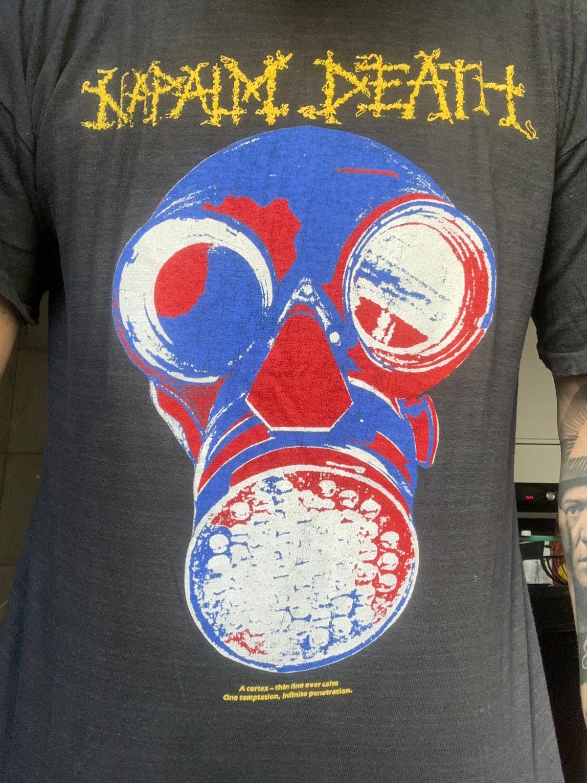 Vintage Hell – NAPALM DEATH – Death Gas Mask (T-Shirt)