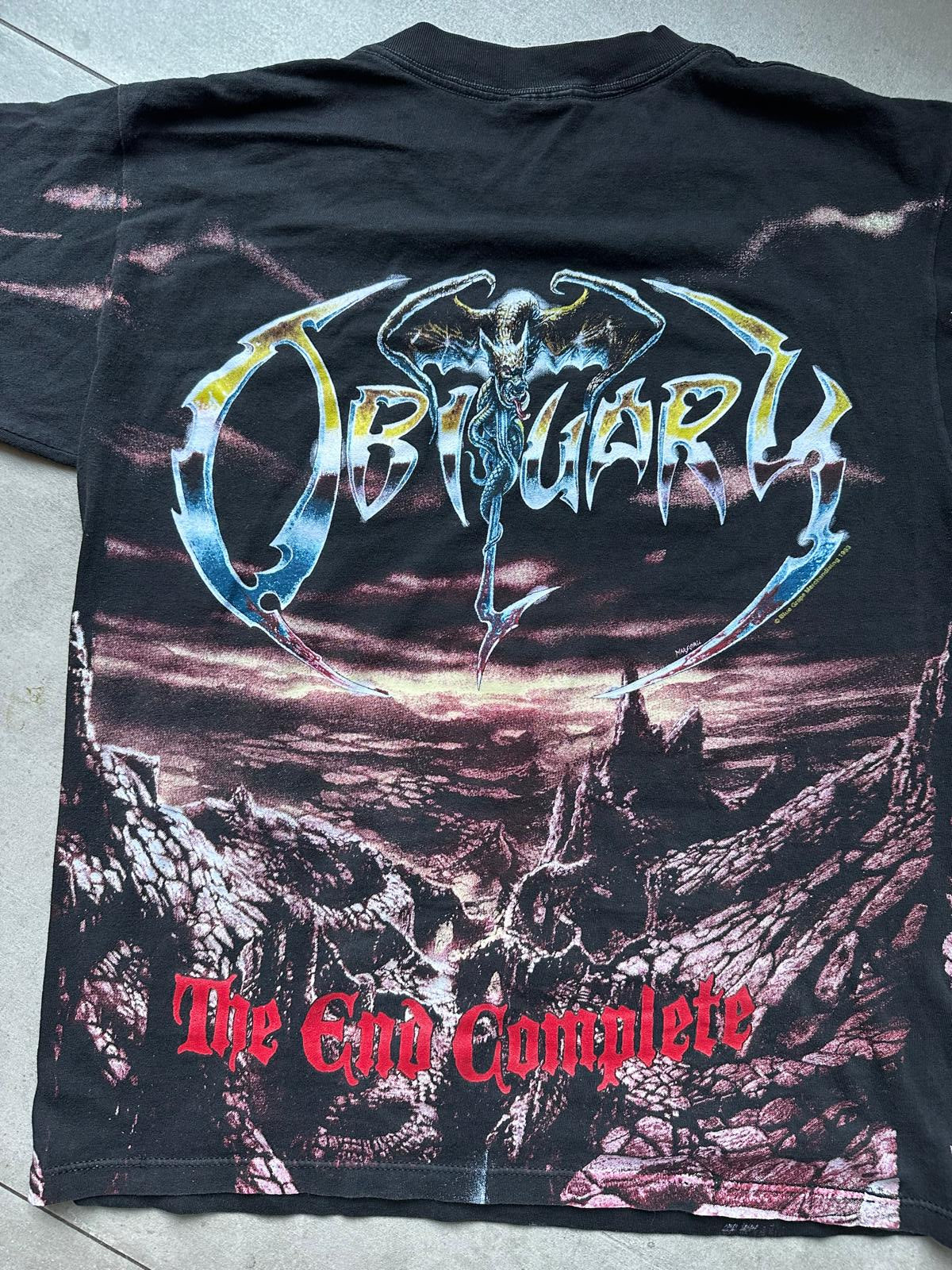 Vintage Hell – OBITUARY – The End Complete (All-Over Print) (T-Shirt)