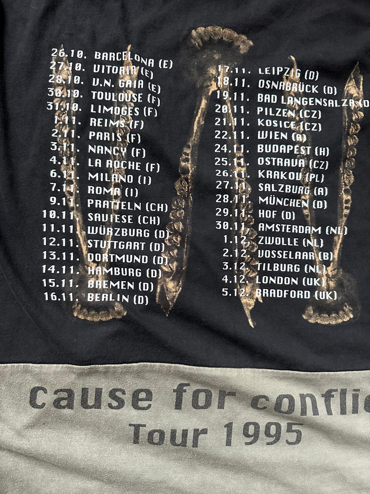 Vintage Hell – Kreator – Cause for Conflict Tour Jersey (1995)