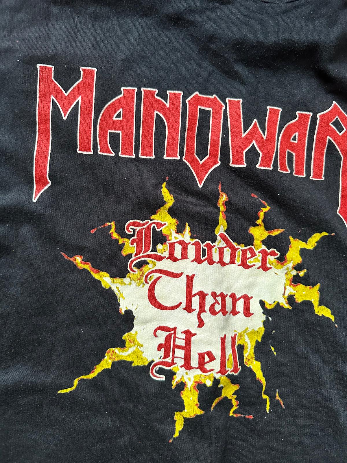 Vintage Hell – Manowar – Louder Than Hell Hoodie