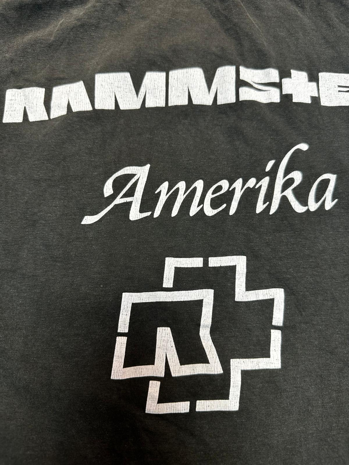 Vintage Hell – RAMMSTEIN America vintage shirt cut off!