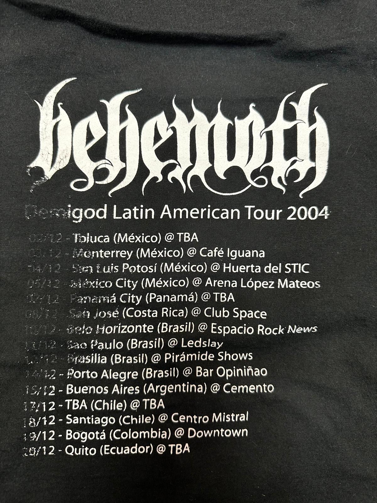 Vintage Hell – BEHEMOTH Latin american tour shirt OG!