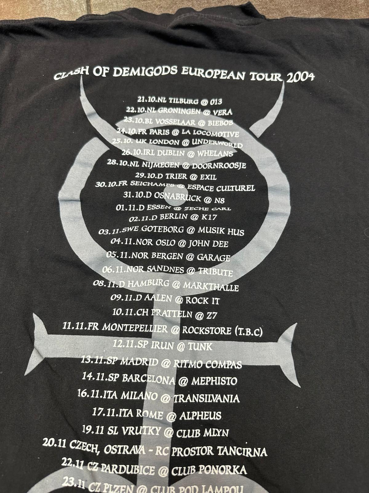 Vintage Hell – BEHEMOTH Clash of the Demigods European tour shirt