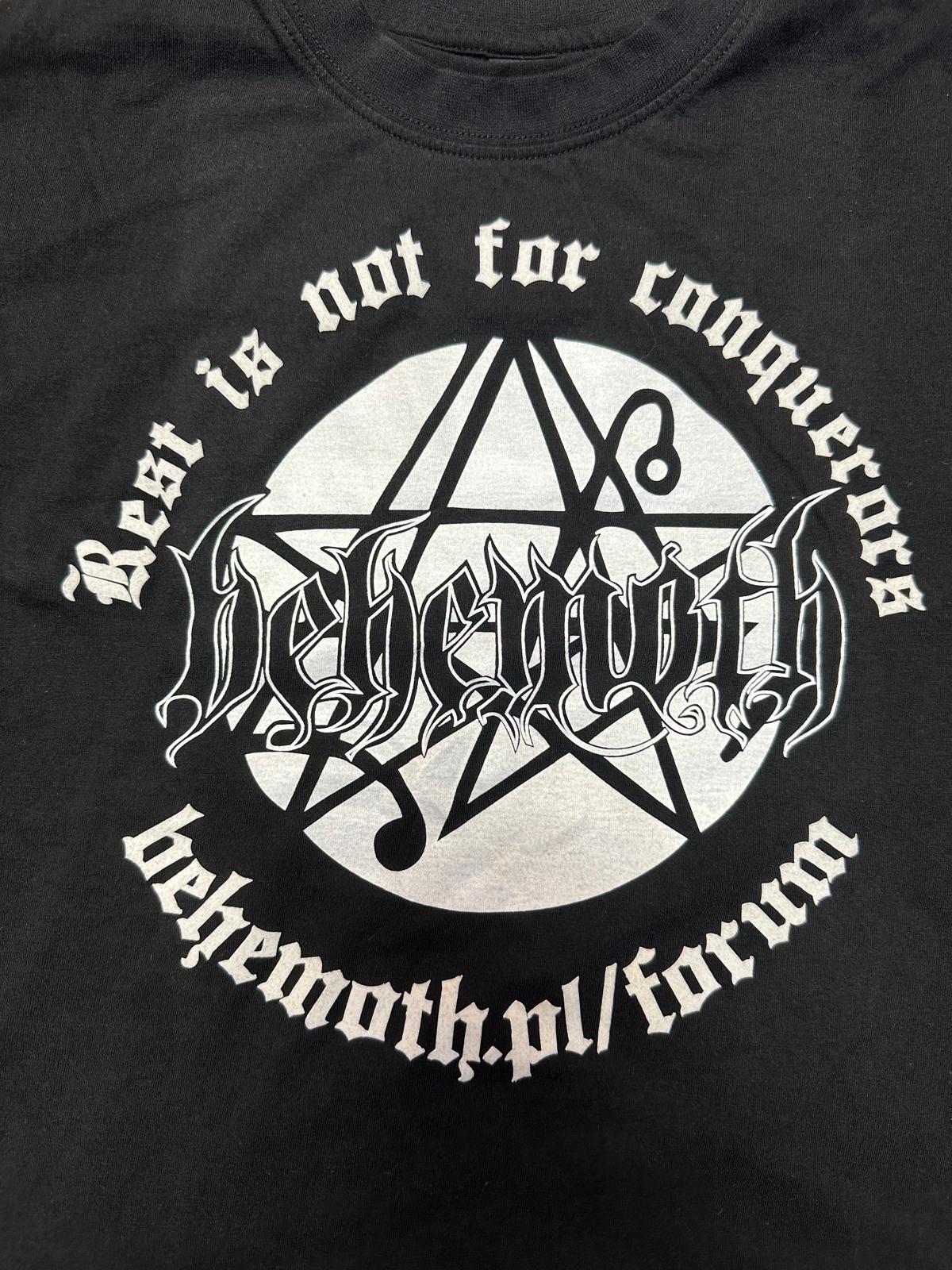 Vintage Hell – BEHEMOTH Inferno custom tee!