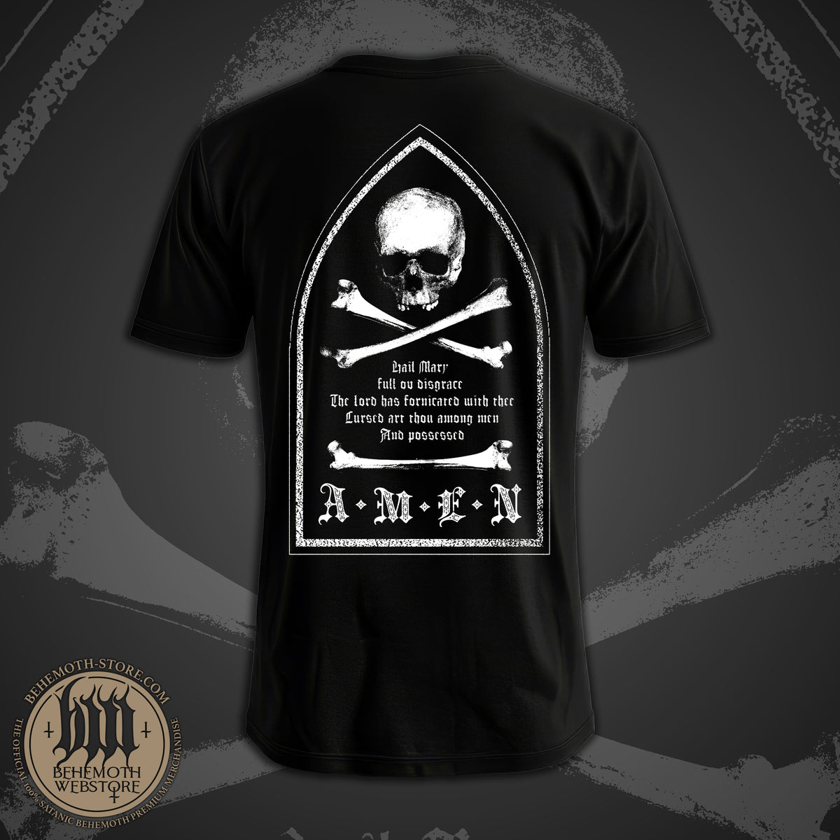 Behemoth 'Amen' Premium T-Shirt | Final Pre-Order