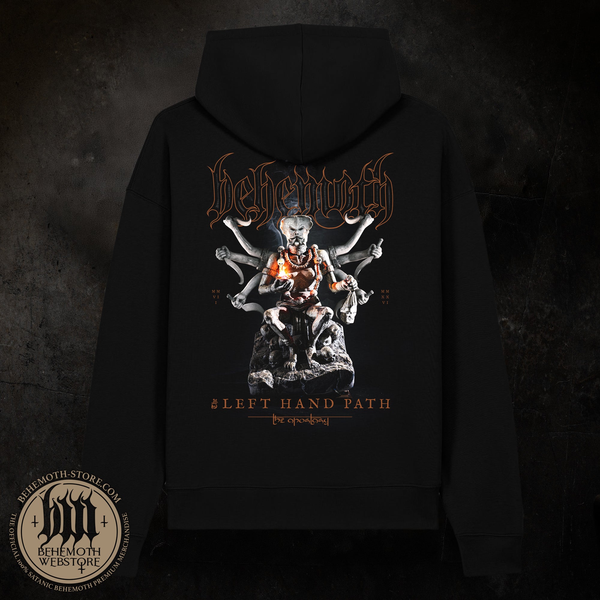 The Apostasy - "The Left Hand Path" hoodie (limited drop) PREORDER