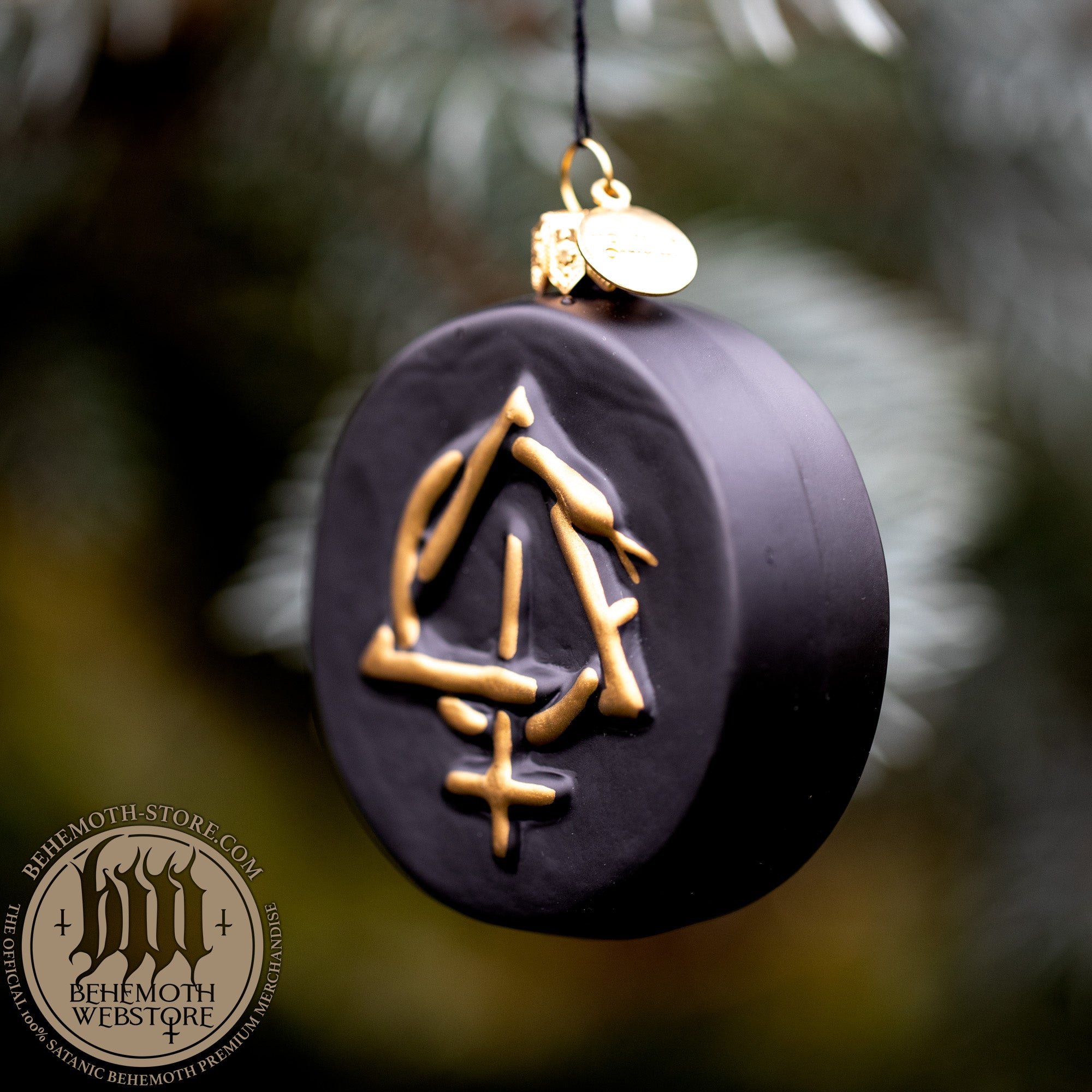 Ornement décoratif en verre soufflé Behemoth « Contra »