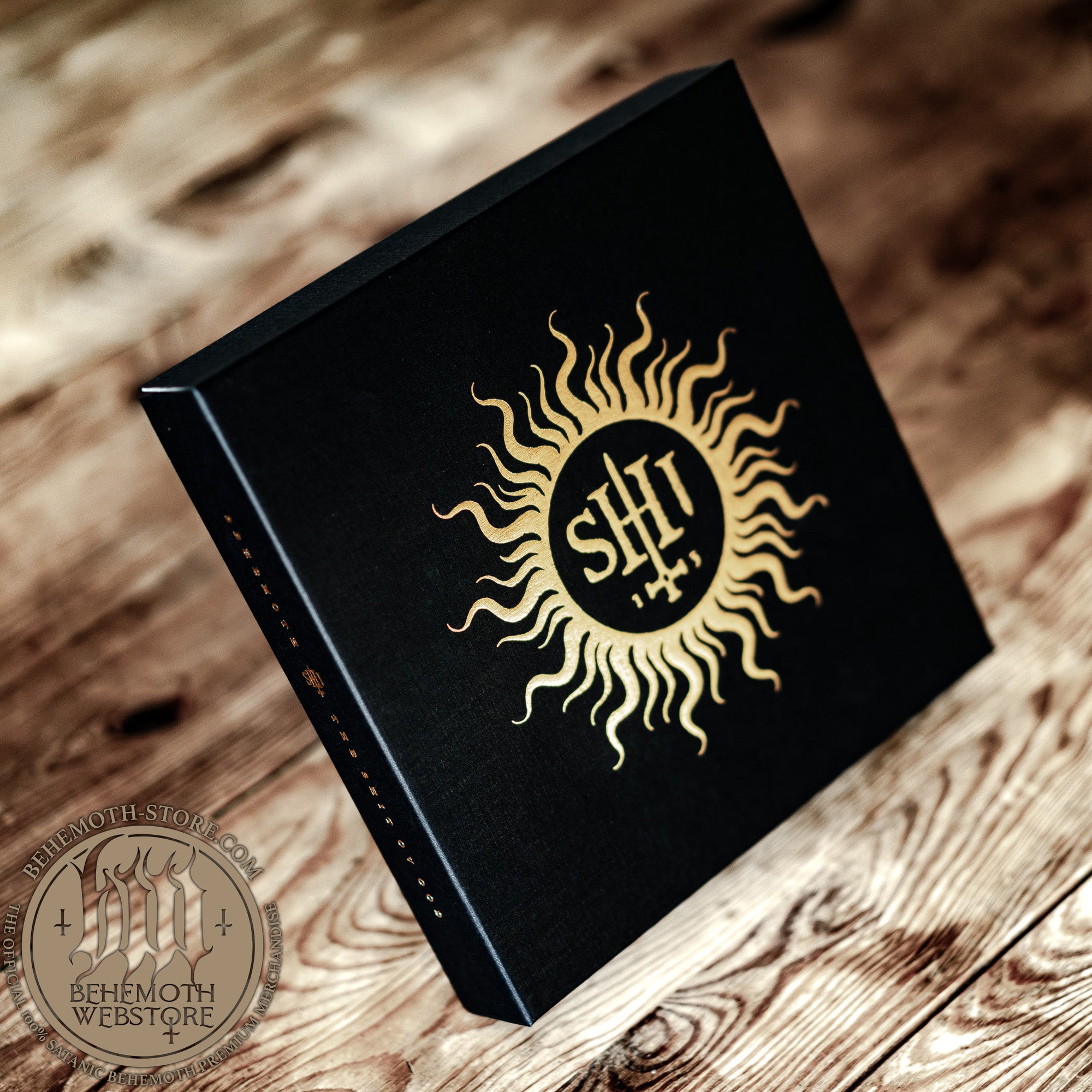 T.S.O.G. Singles Boxset – 4× 7″ Vinyl by Behemoth (Transparent, Laser-Etched, Signed, Numbered, Limited to 222)