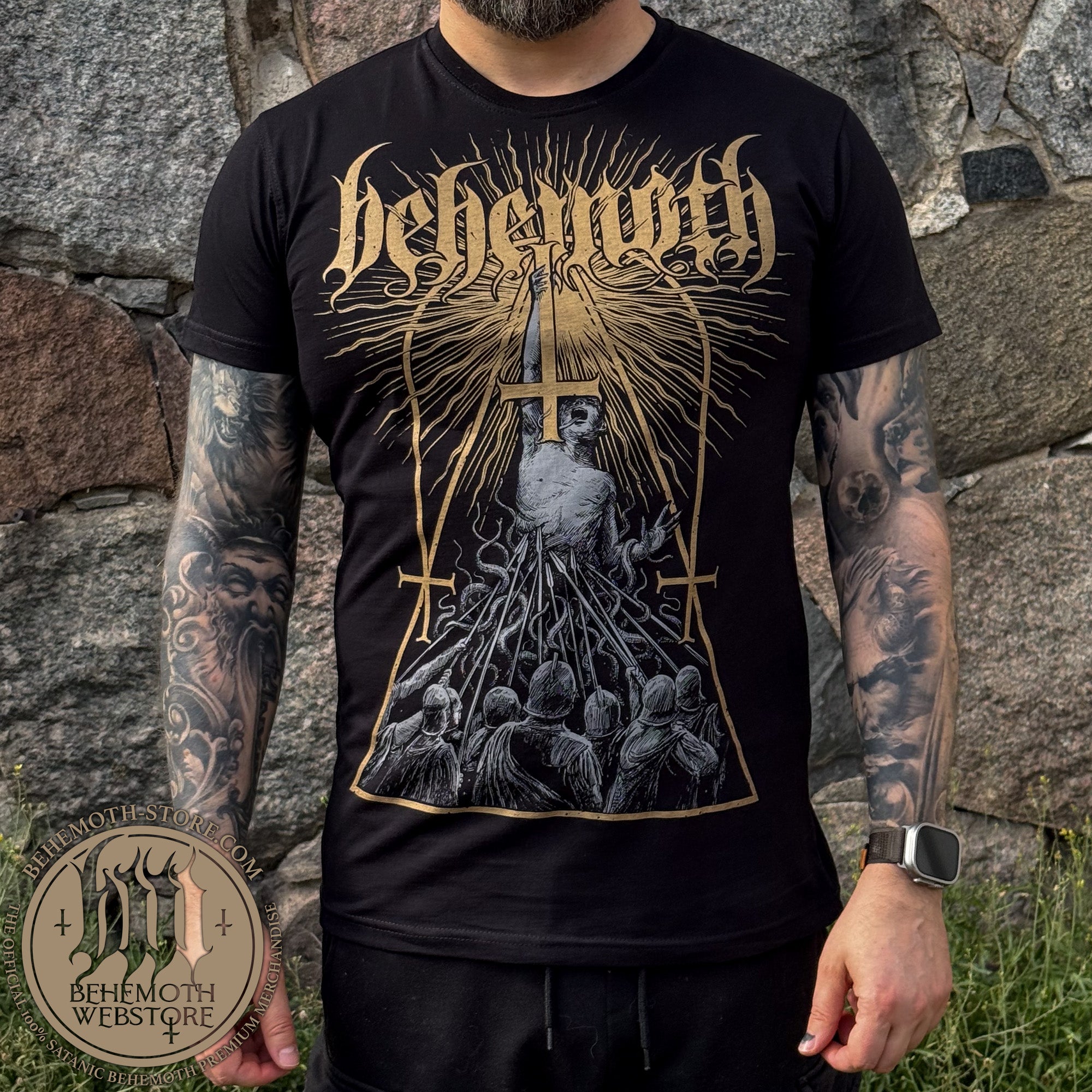 Behemoth – “If I Am God” T-paita