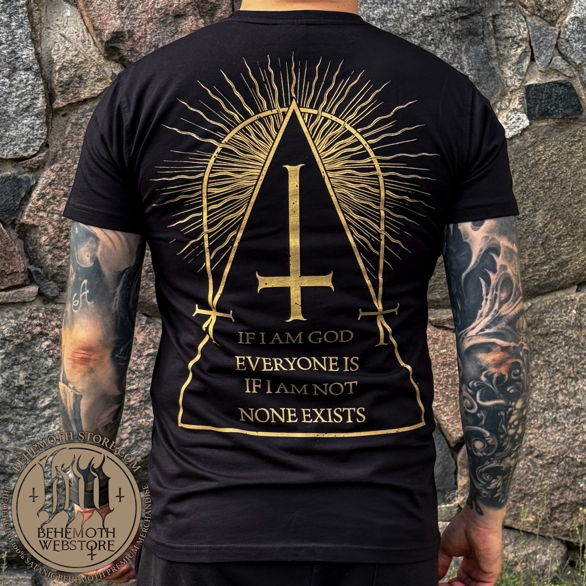 Behemoth – “If I Am God” T-paita