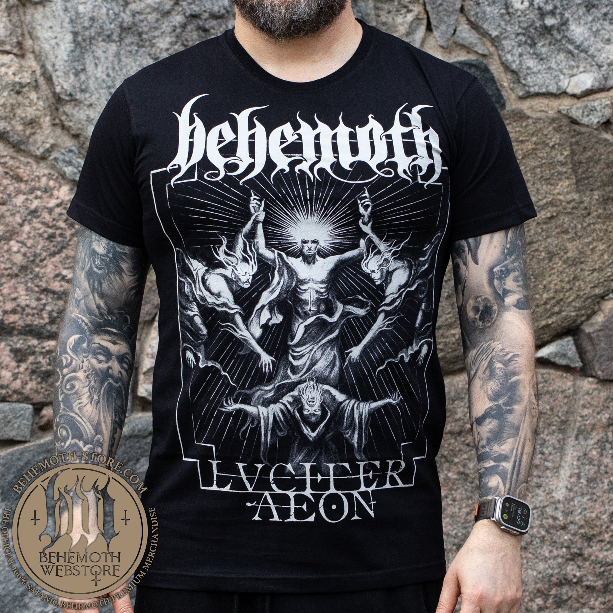 Behemoth – T-paita 'Lvciferaeon'
