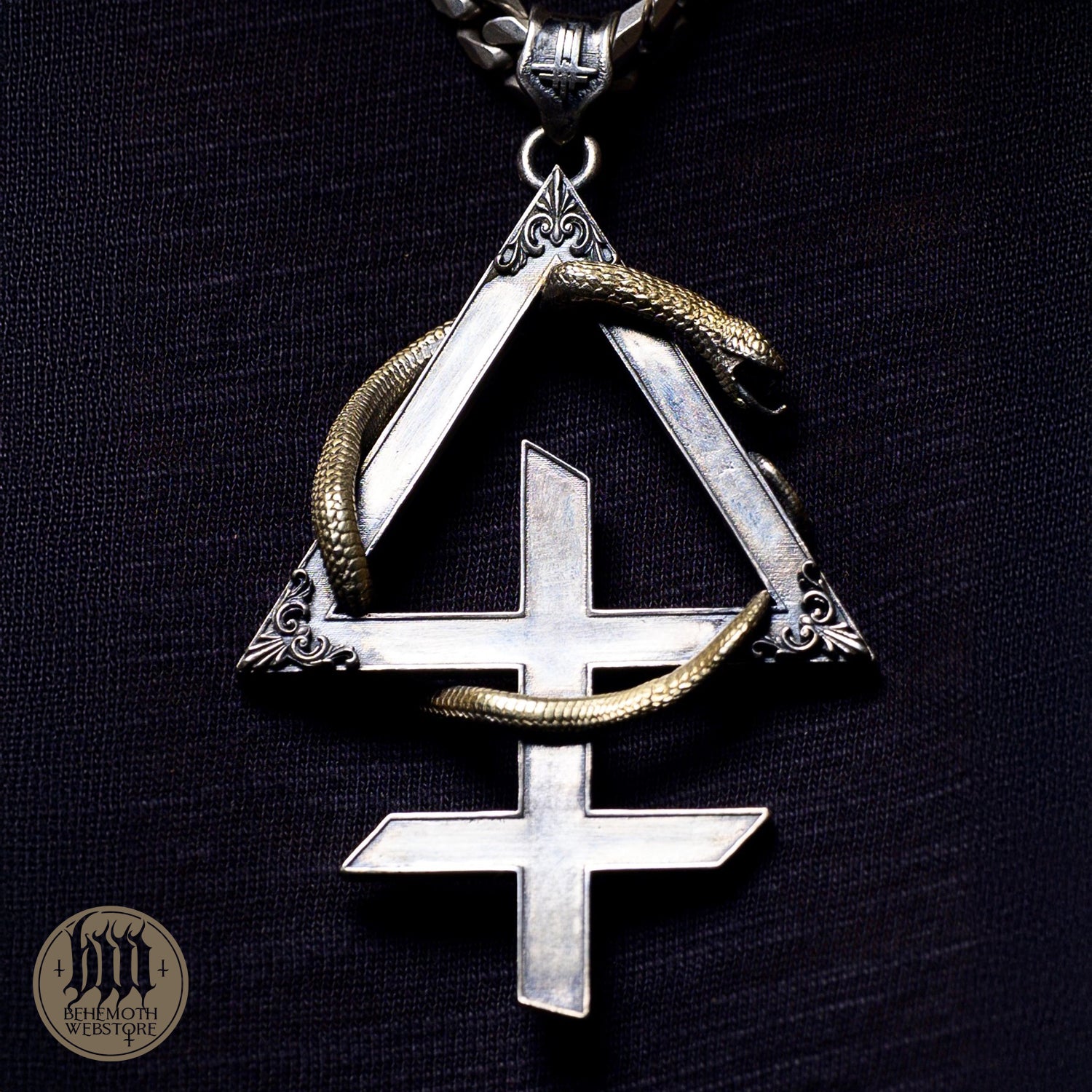 Behemoth 'Opvs Contra Natvram' necklace by Mortis Ores