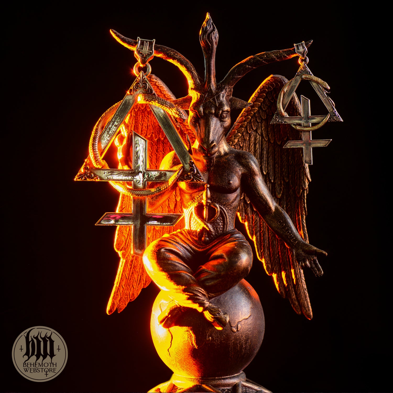 Behemoth 'Opvs Contra Natvram' necklace by Mortis Ores