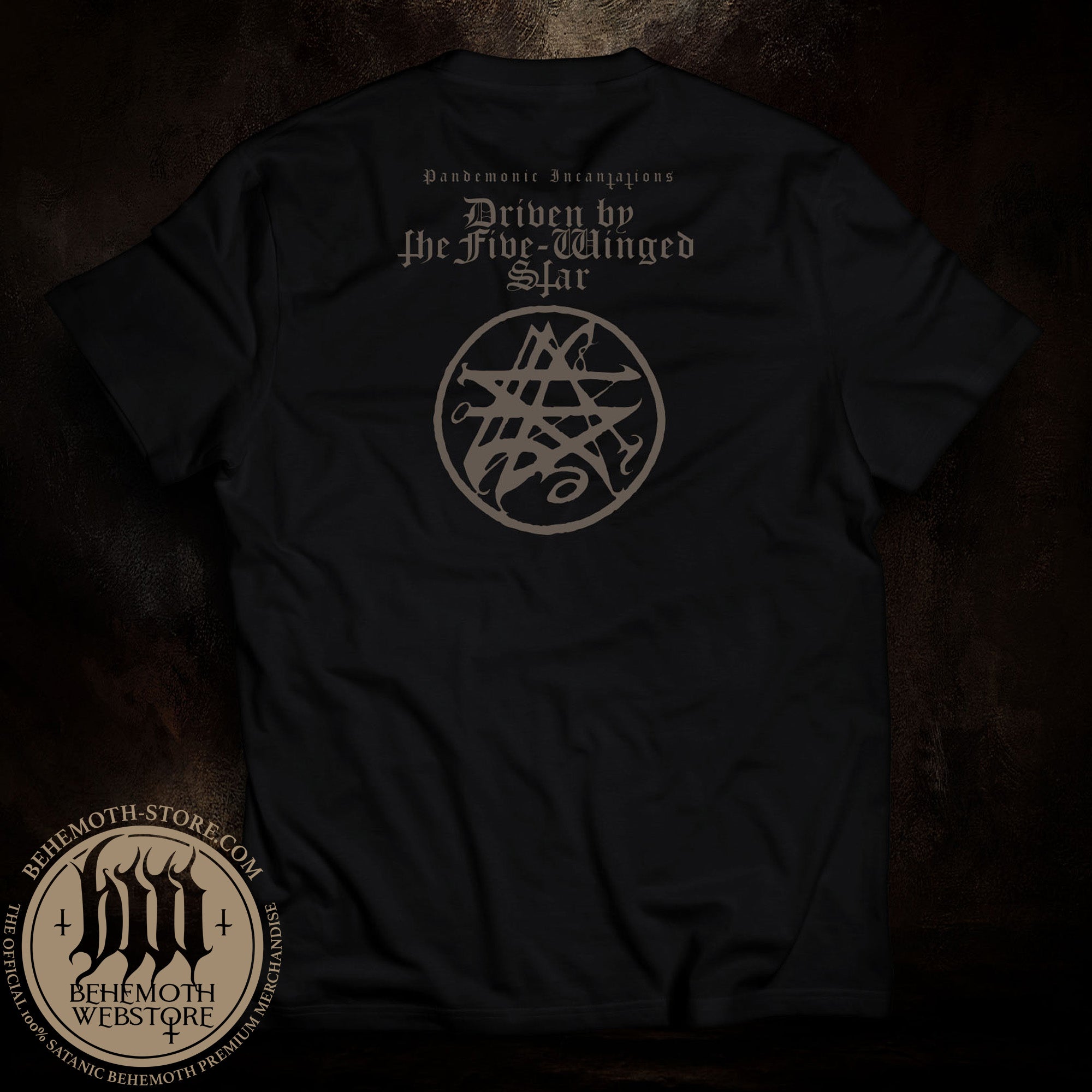 Behemoth – “Pandemonic Incantations” T‑paita