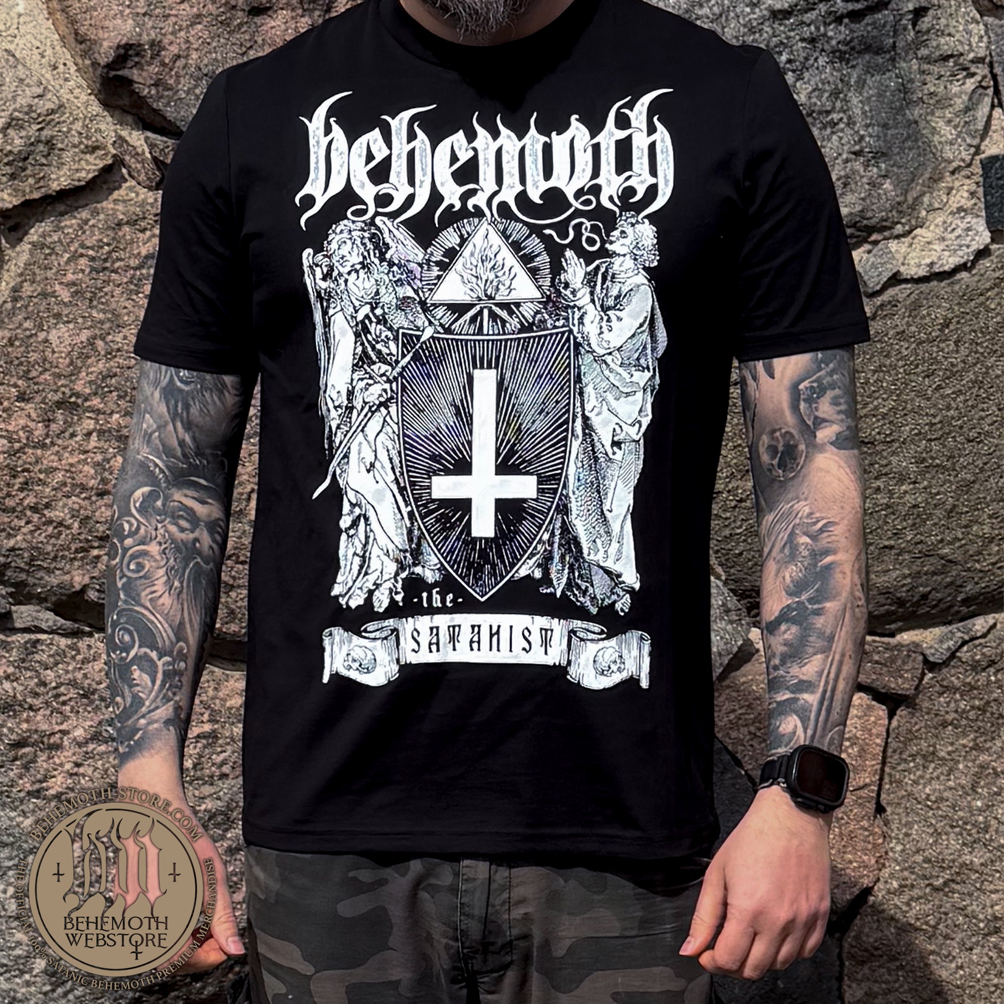 BEHEMOTH — “The Satanist Sigil” T-shirt