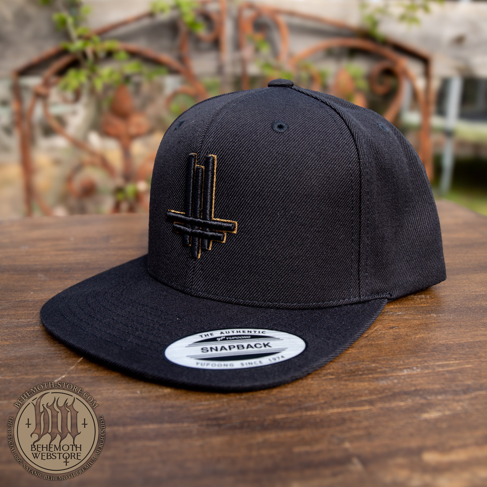 Behemoth 'Trivmviratvs' Snapback Cap | Yupoong Quality