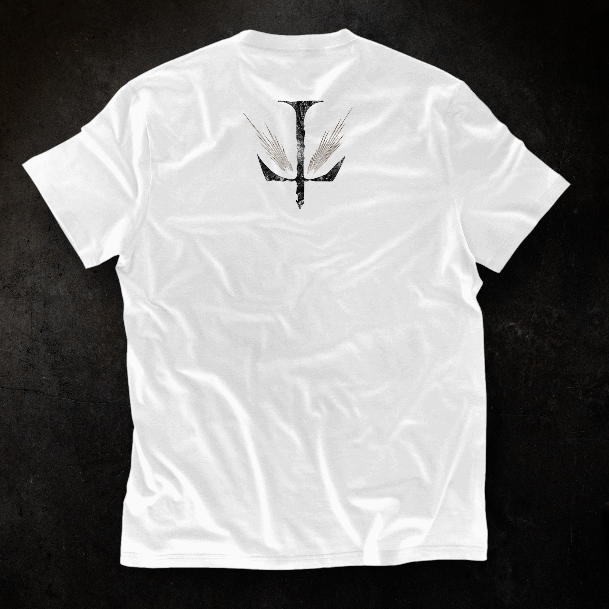 I, Scvlptor – “Ov Aeons and Worlds” T-Shirt by Behemoth (White, Premium, Limited Pre-Order)