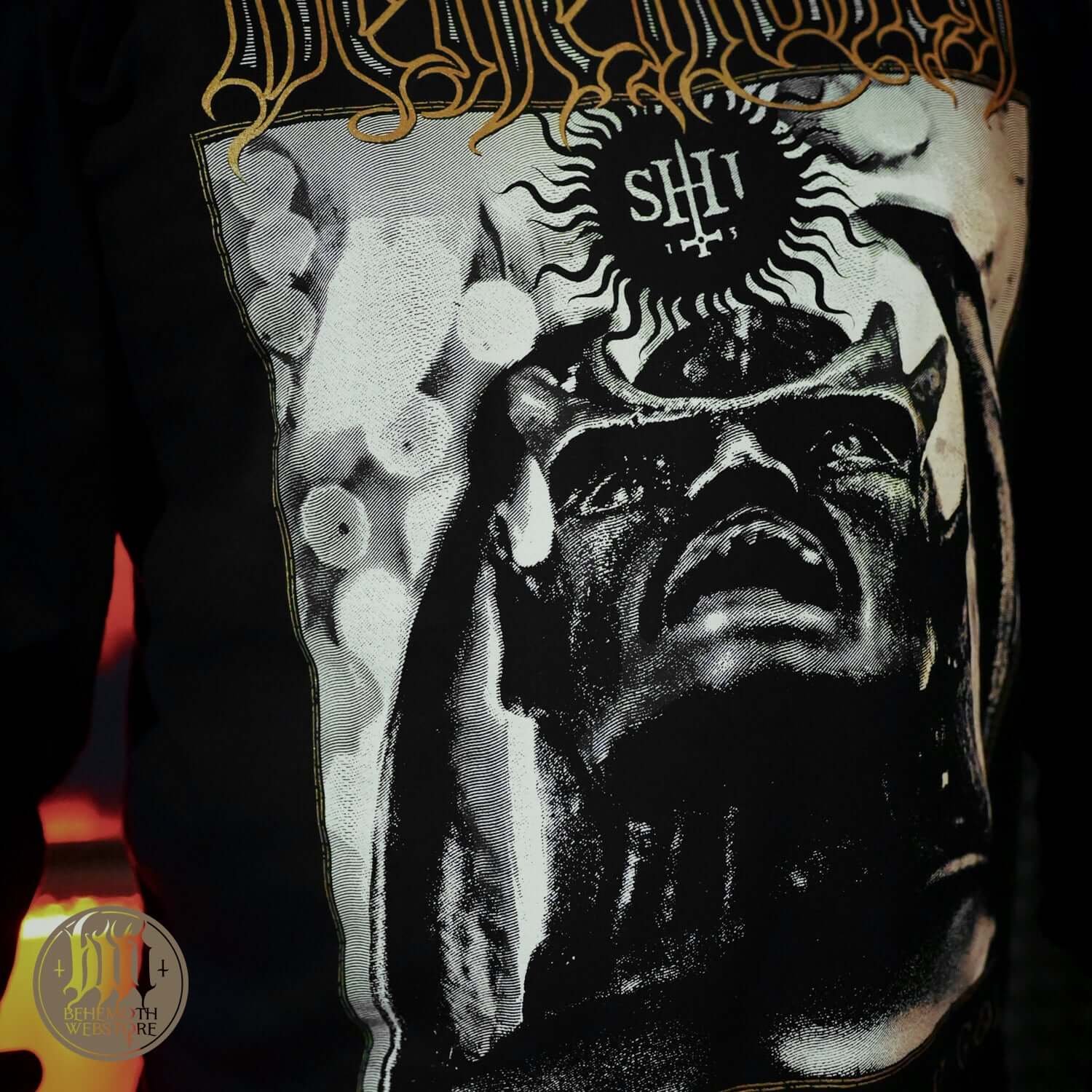 Behemoth TSOG Alt Sigil Long Sleeve Shirt with bold graphics, premium cotton, and durable construction.