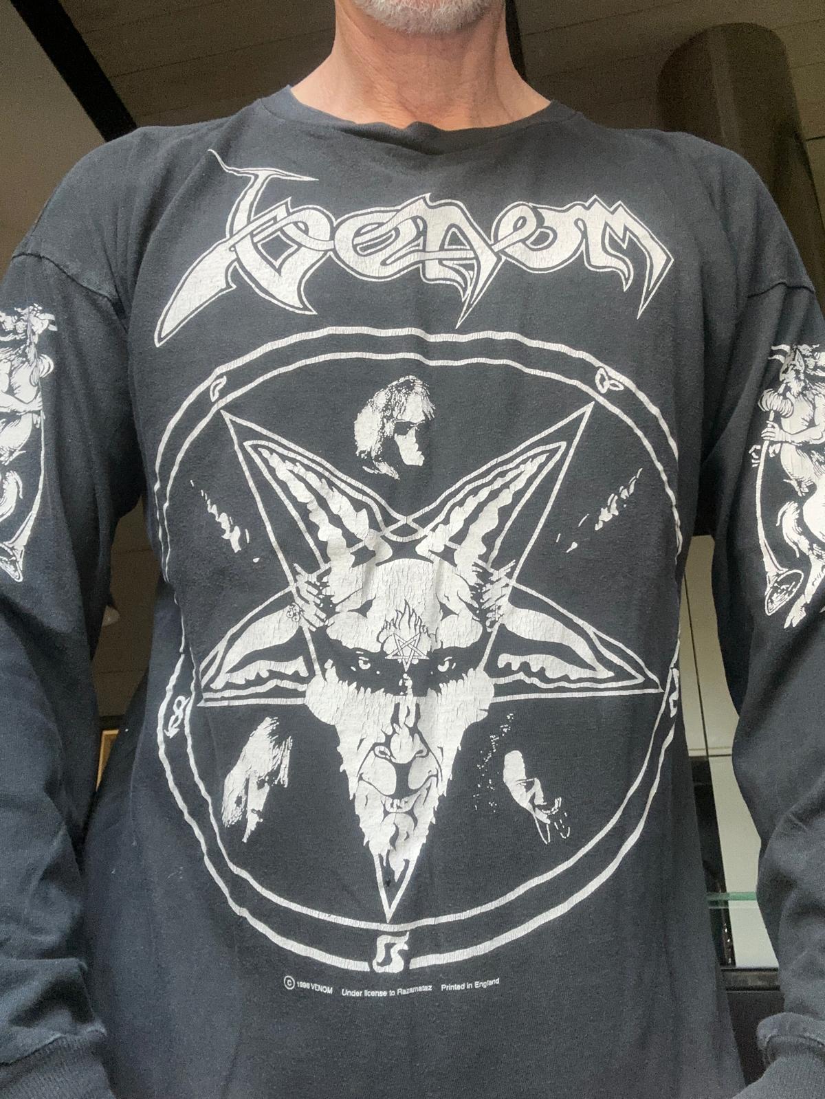 Vintage Hell – VENOM – Motif légendaire de la chèvre (manches longues)