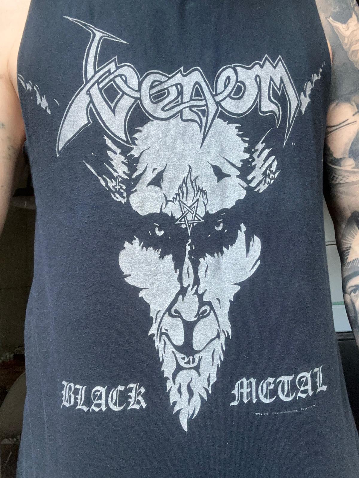 Vintage Hell – VENOM – Black Metal (Cut Off) (T-shirt coupé)