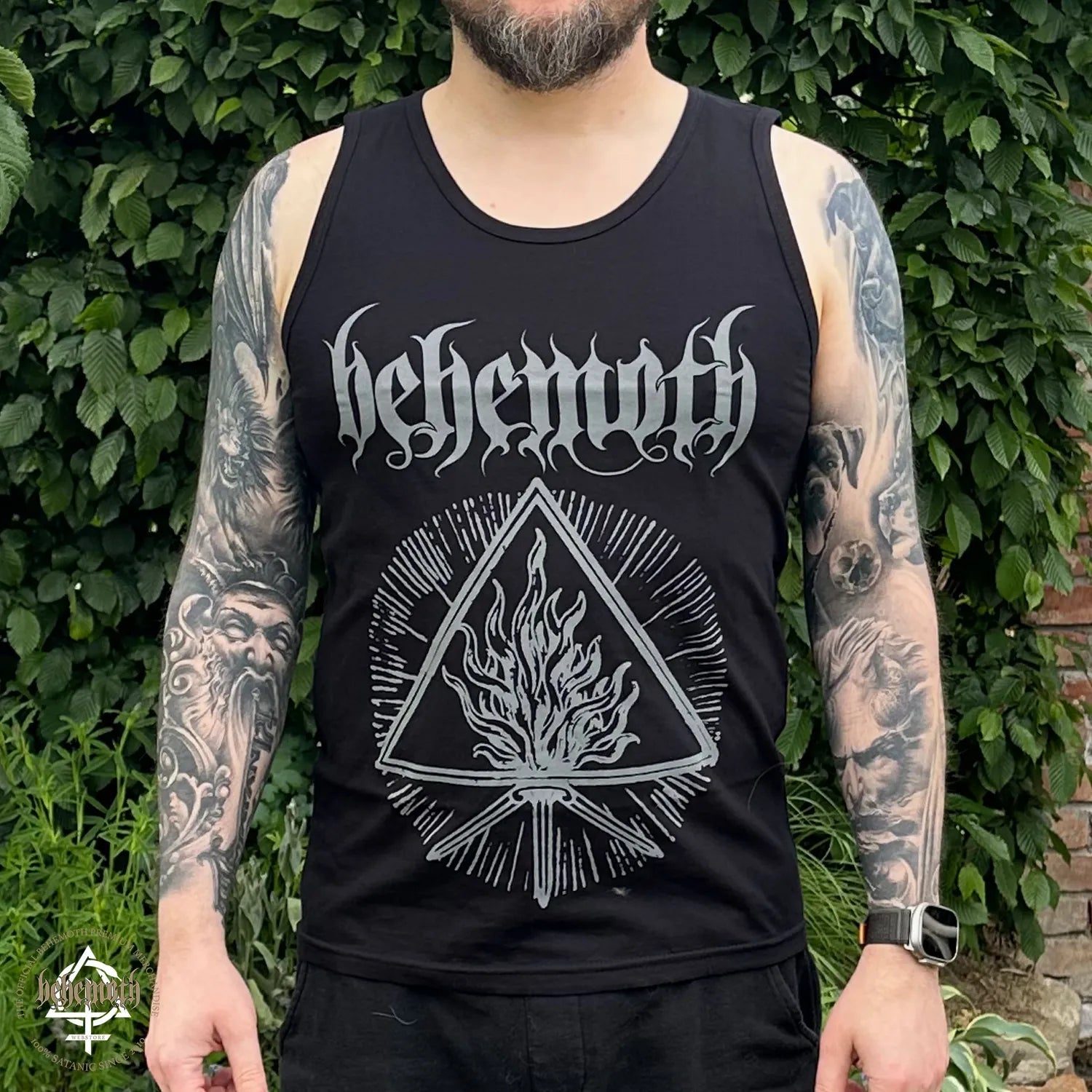 Camiseta sin mangas Behemoth 'La Trinidad Impía'