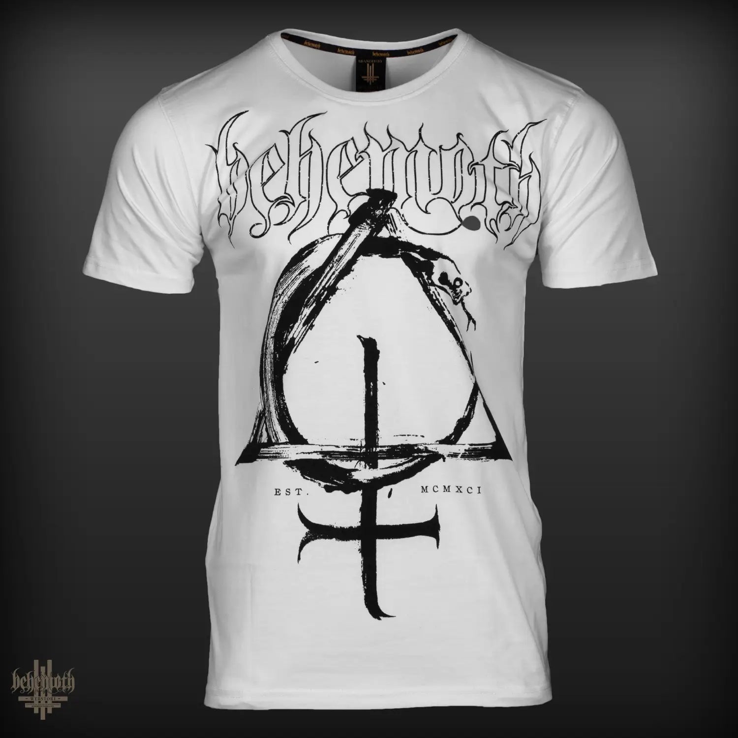 'Contra' Behemoth T-Shirt - white