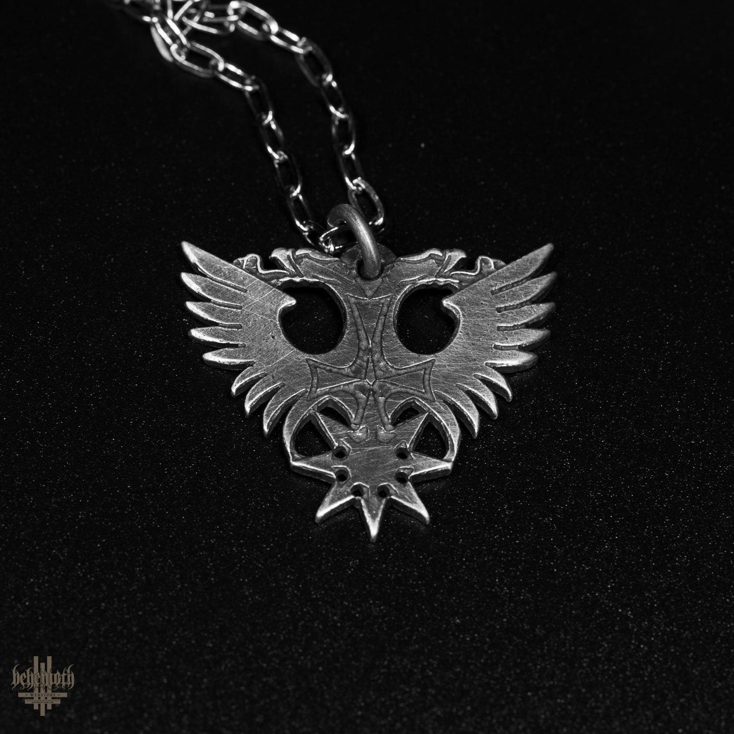 Collar de plata de ley 'Phoenix' de Behemoth