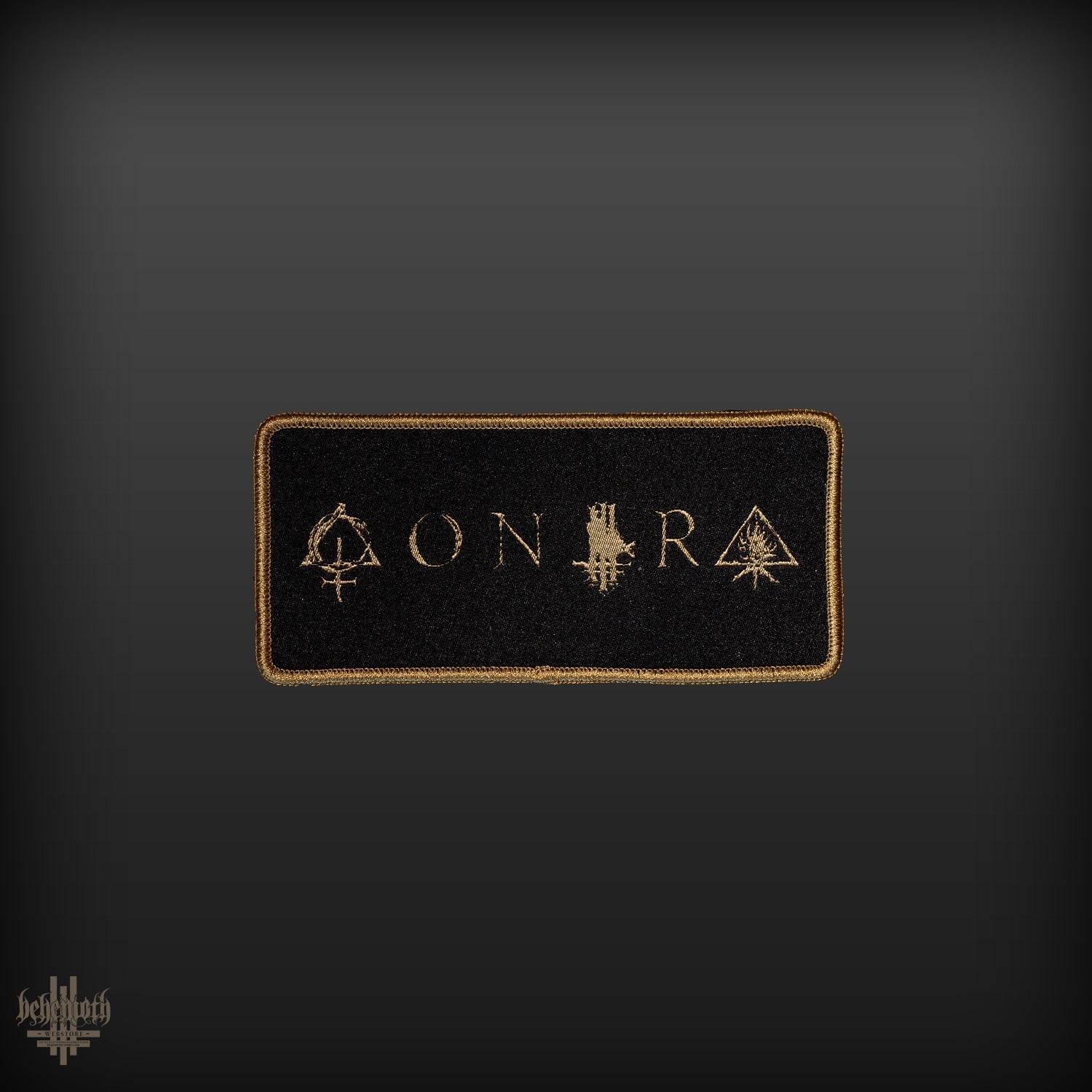 Behemoth 'Contra Logo' woven patch