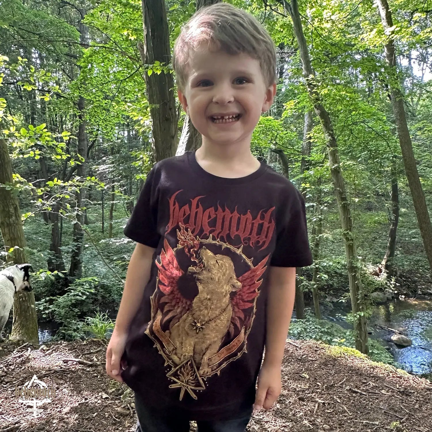 Camiseta infantil 'El lobo de Siberia' de Behemoth