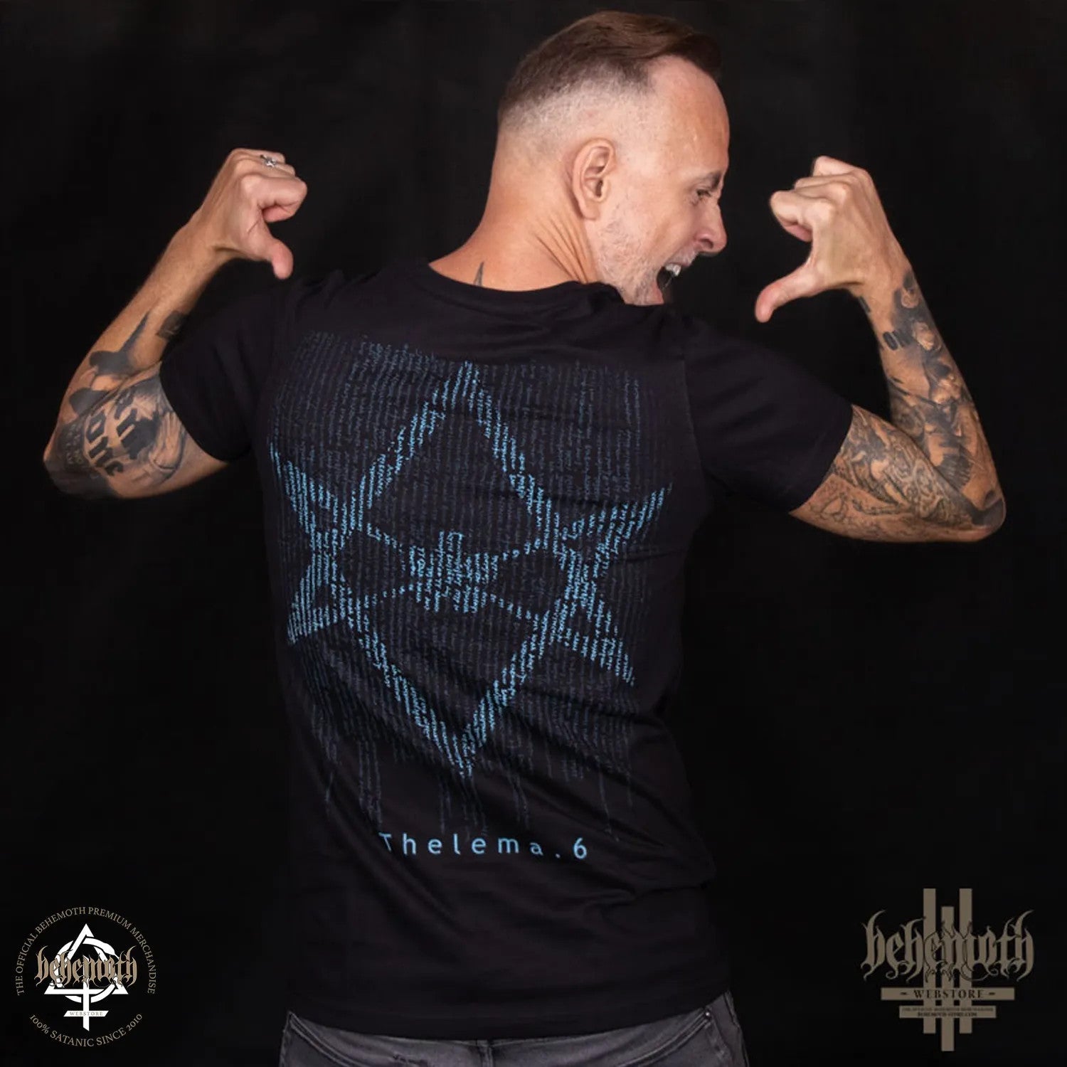 Camiseta de Behemoth 'Thelema.6'