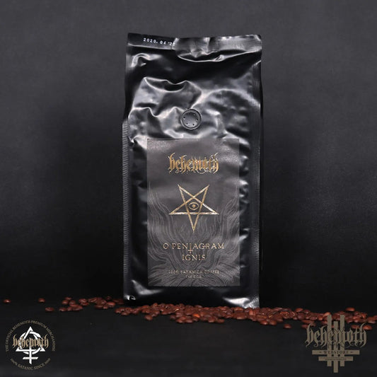 Behemoth 'O Pentagram Ignis' whole beans coffee 1000 g / 2.2 lb