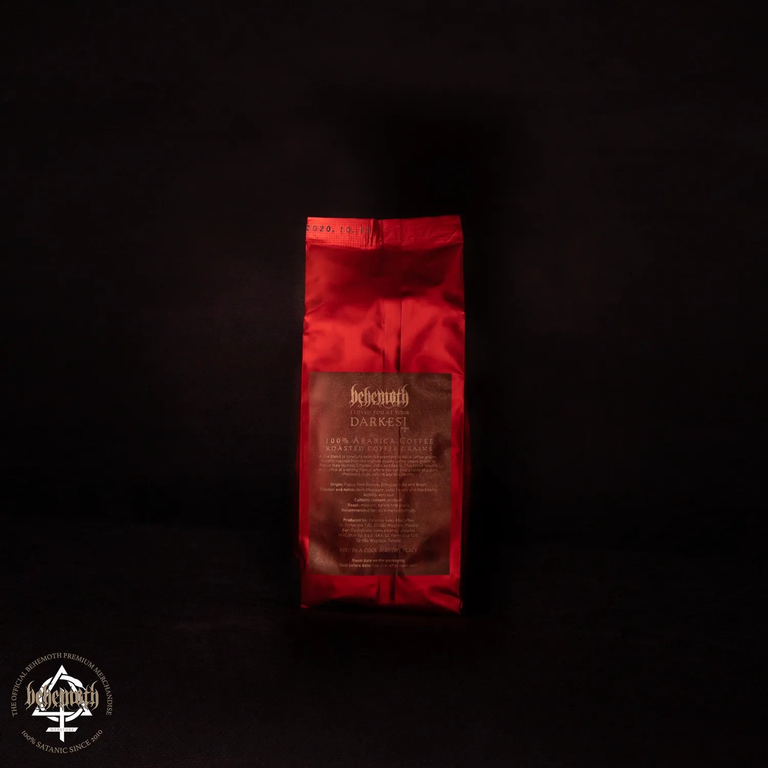 Café en grano Behemoth 'I Loved You At Your Darkest' 250 g / 8,8 oz