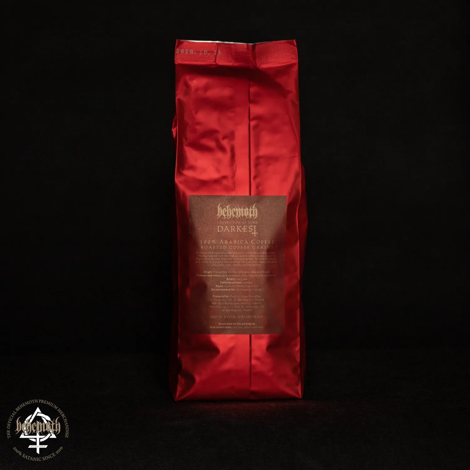 Café en grano Behemoth 'I Loved You At Your Darkest' 500 g / 1 lb