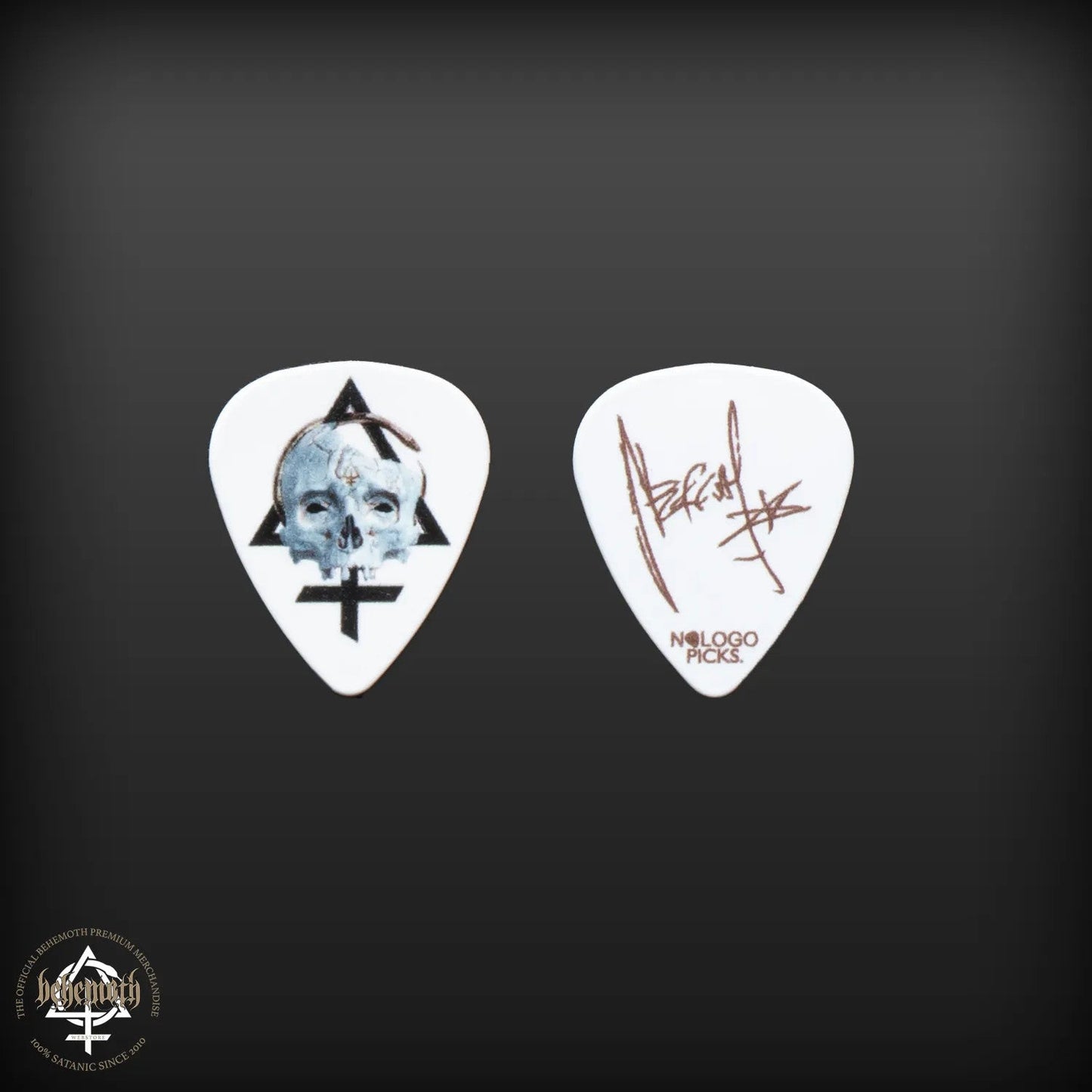 Behemoth 'Contra Skull' Nergal signature guitar pick