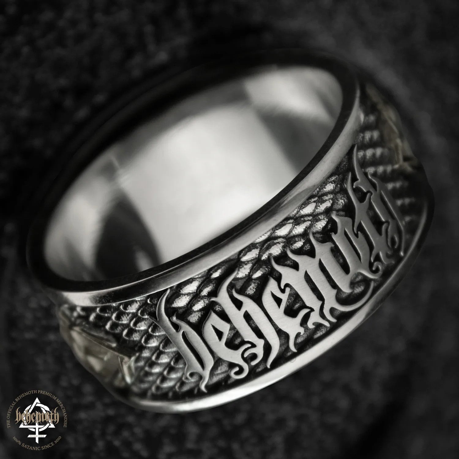 A Sterling Silver Ring Behemoth 'Contra'