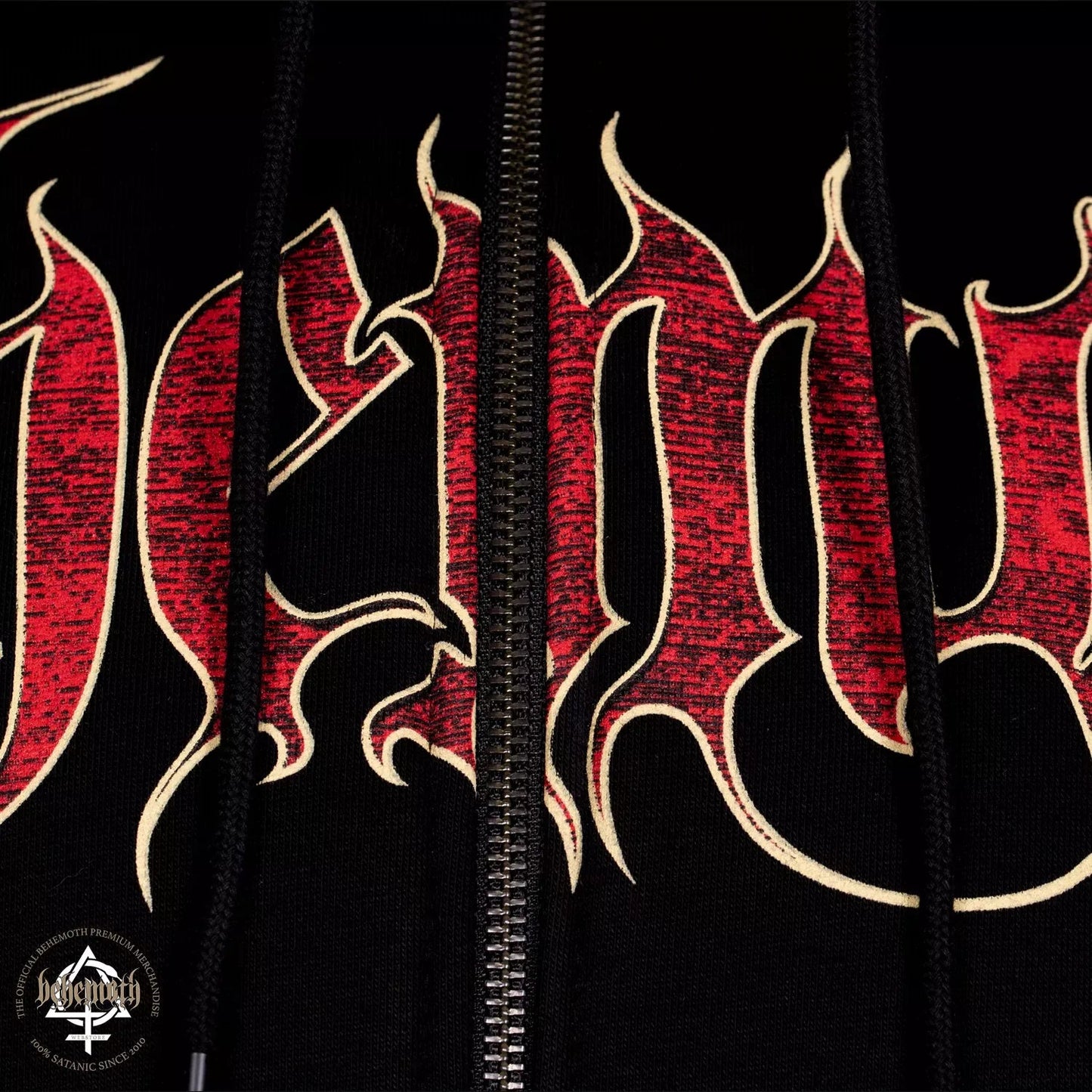 Sudadera con capucha y cremallera 'Pater Profundus' de Behemoth