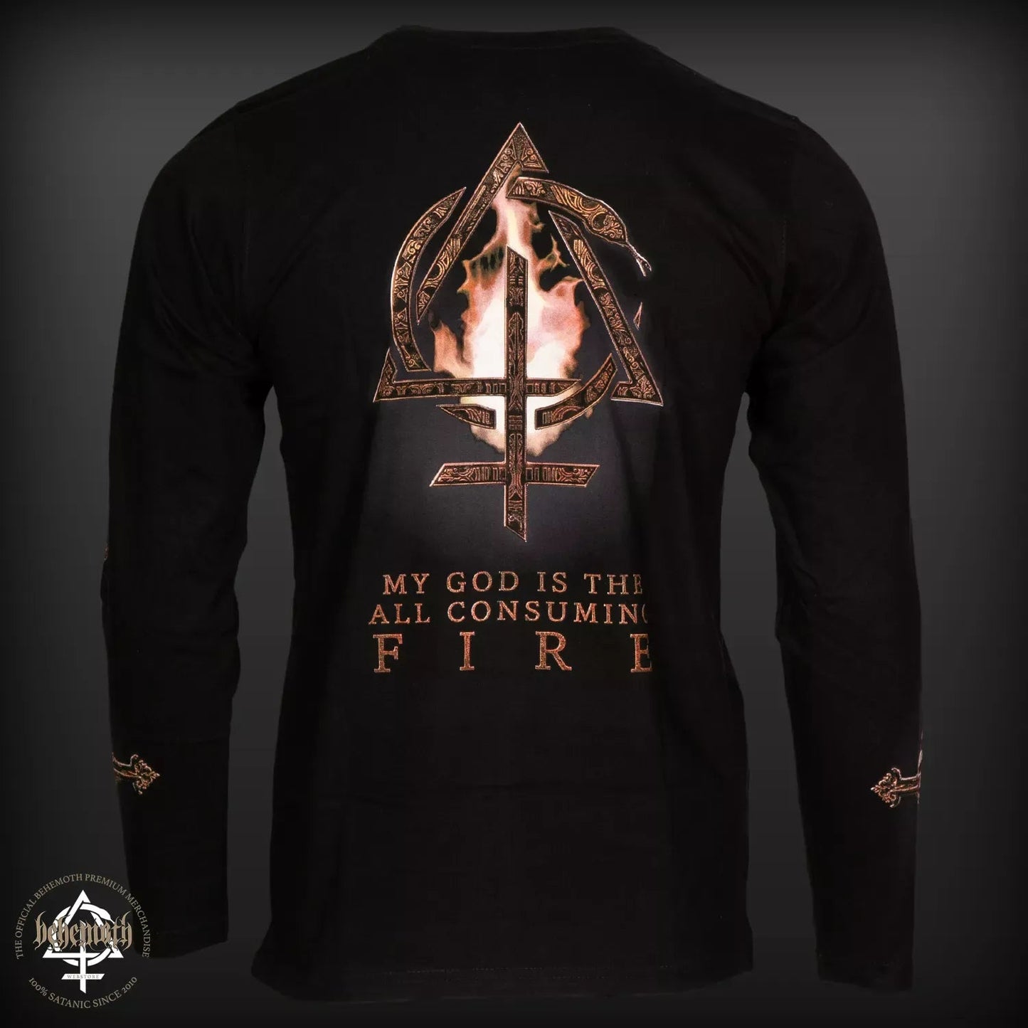 Behemoth 'Baphomet'  Long Sleeve Shirt