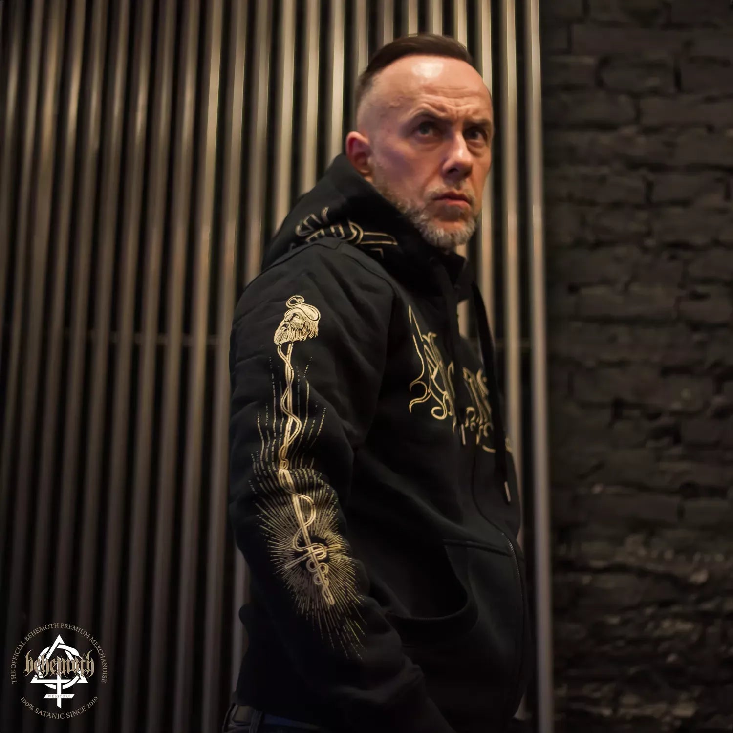 Sudadera con capucha y cremallera Behemoth 'Adalbert'