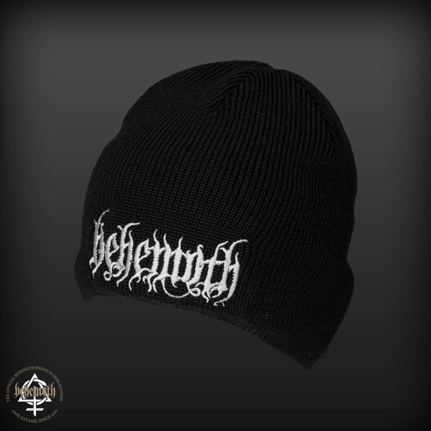 Gorro de lana merino con el logotipo de Behemoth