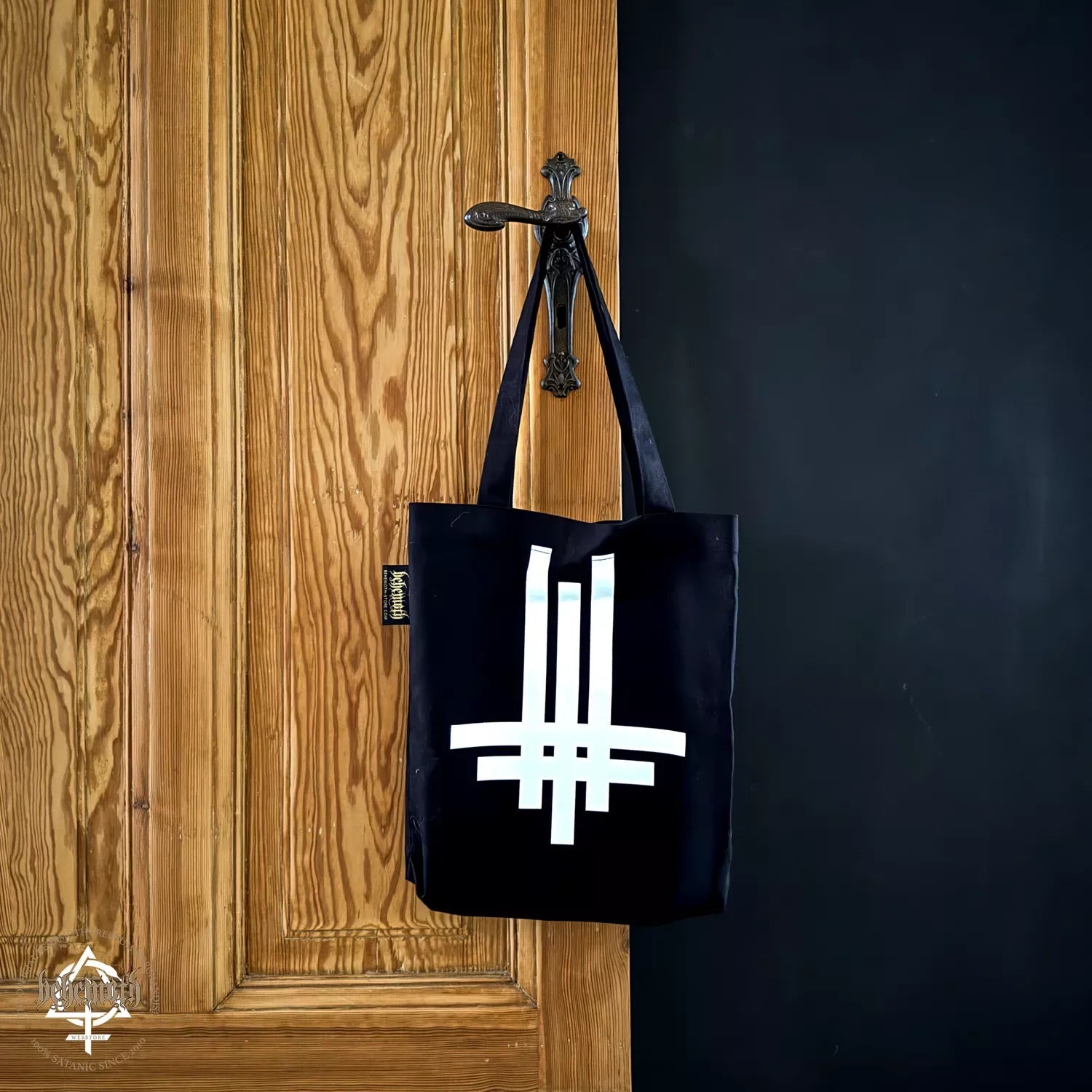 A 100% Cotton Tote Bag Behemoth 'Trivmviratvs'