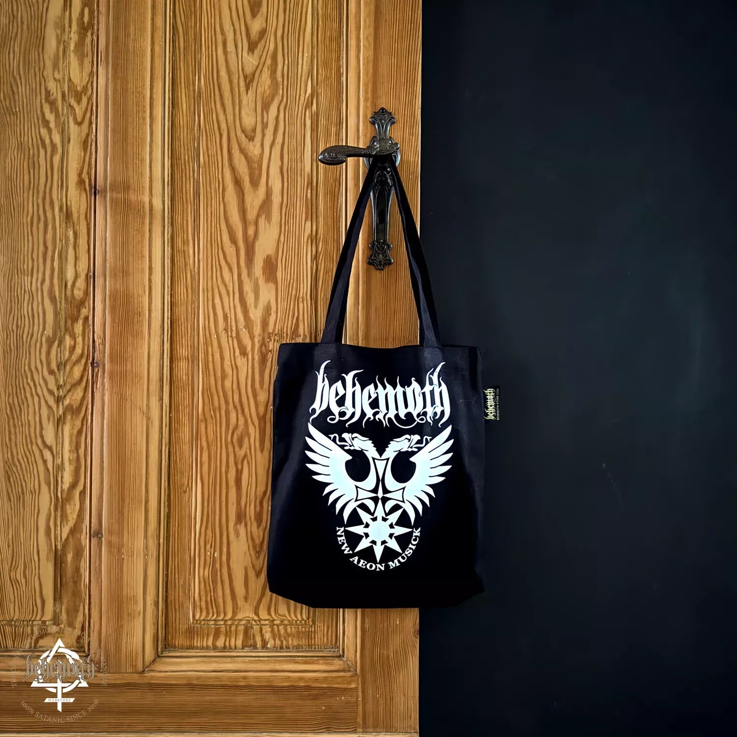 Bolso tote 100 % algodón de la marca Behemoth 'Phoenix'