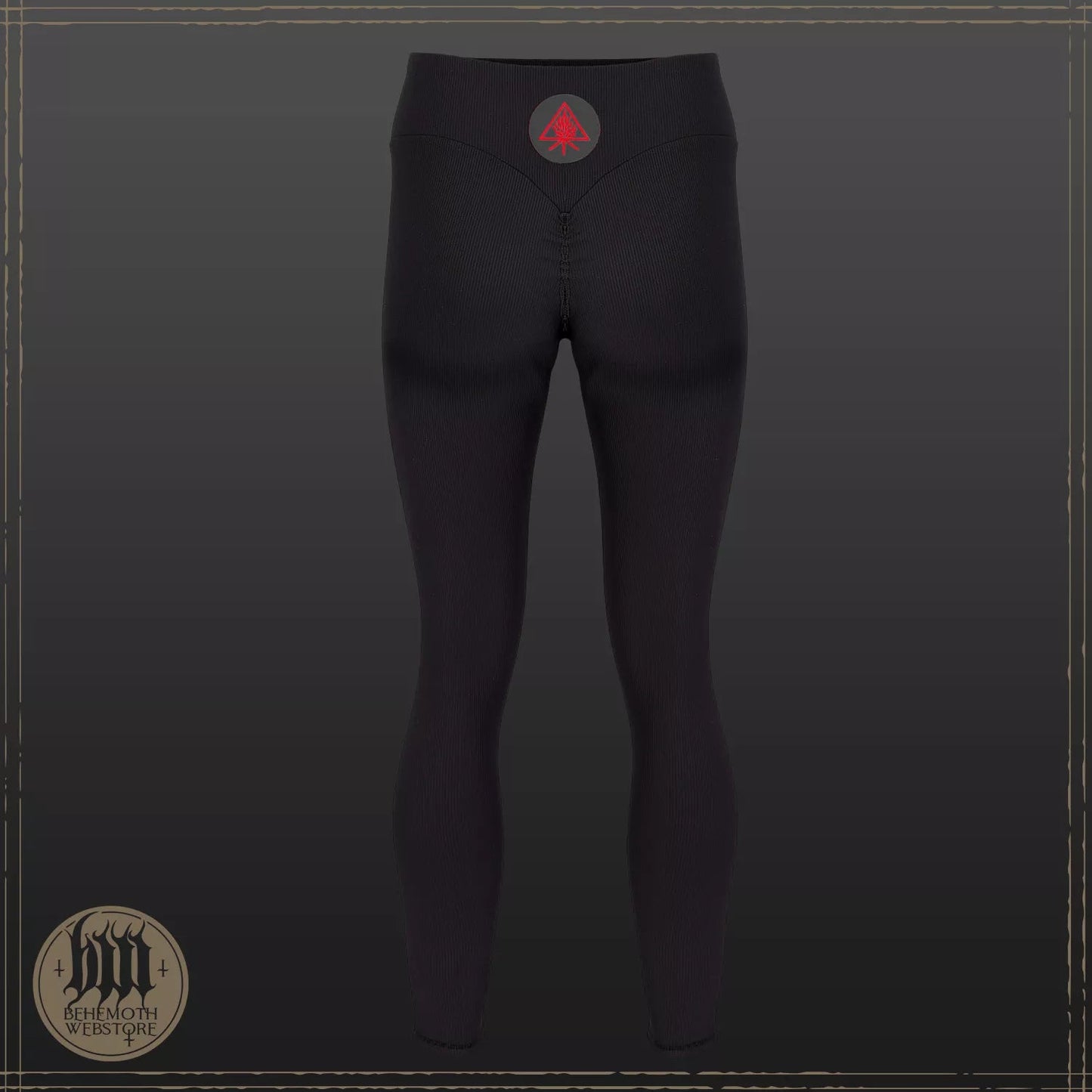 Leggings acanalados "The Unholy Trinity" de Behemoth