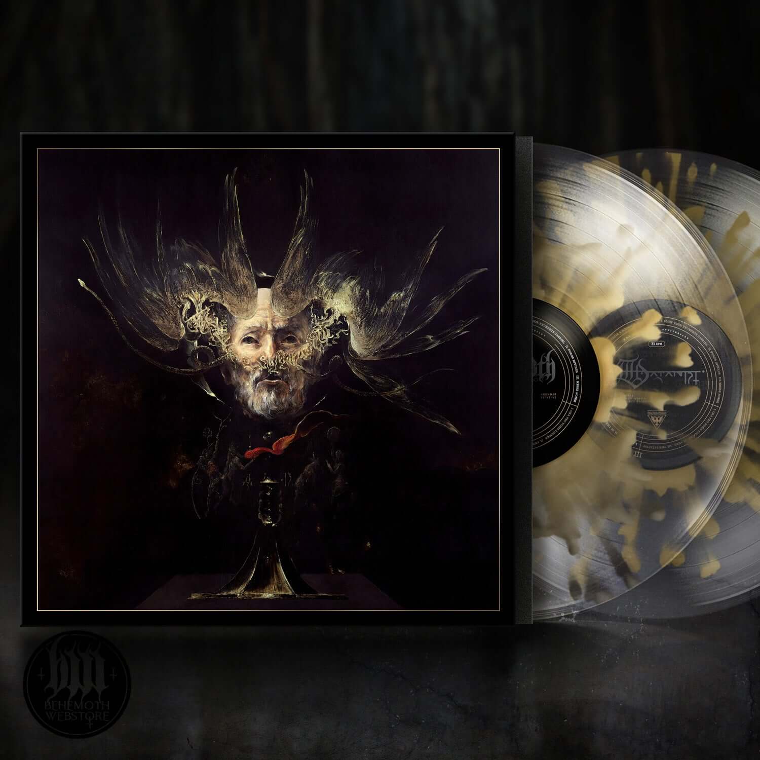 Behemoth „The Satanist” 10th Anniversary Deluxe Edition Płyta winylowa z przezroczystym złotym splatterem