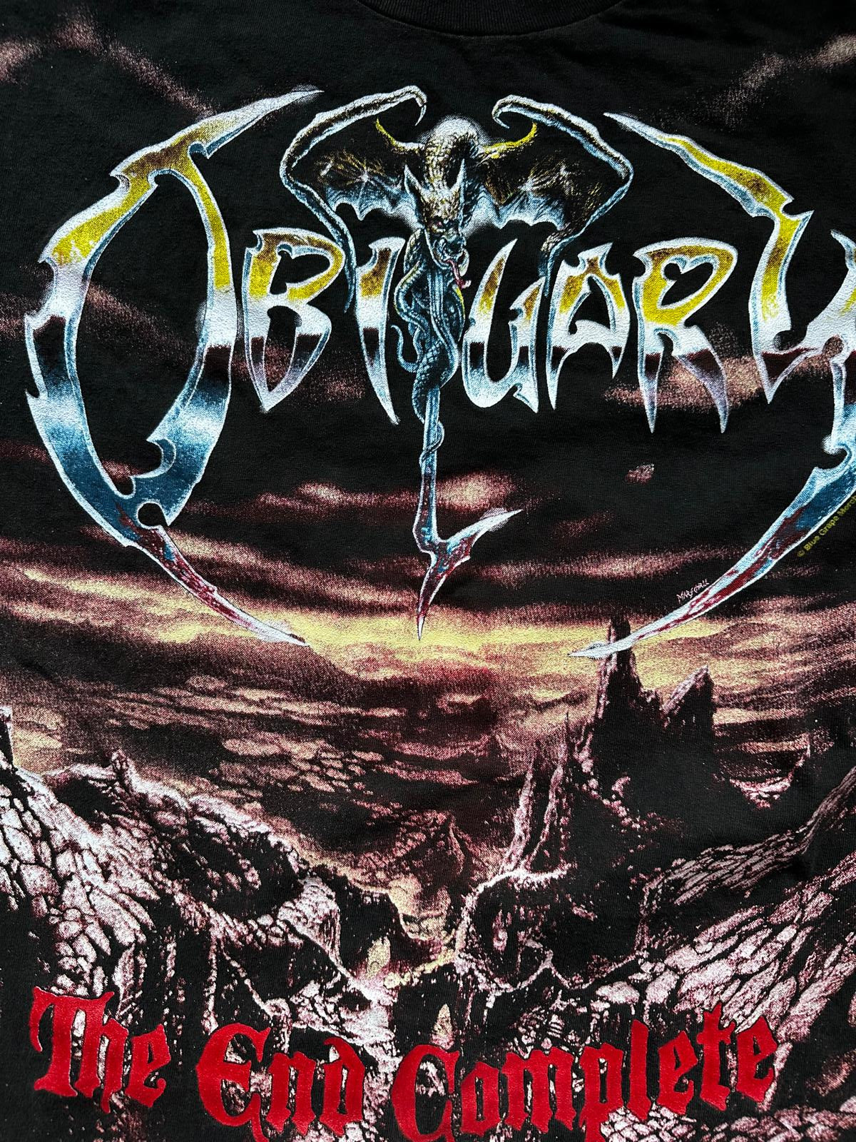 Vintage Hell – OBITUARY – The End Complete (All-Over Print) (T-Shirt)