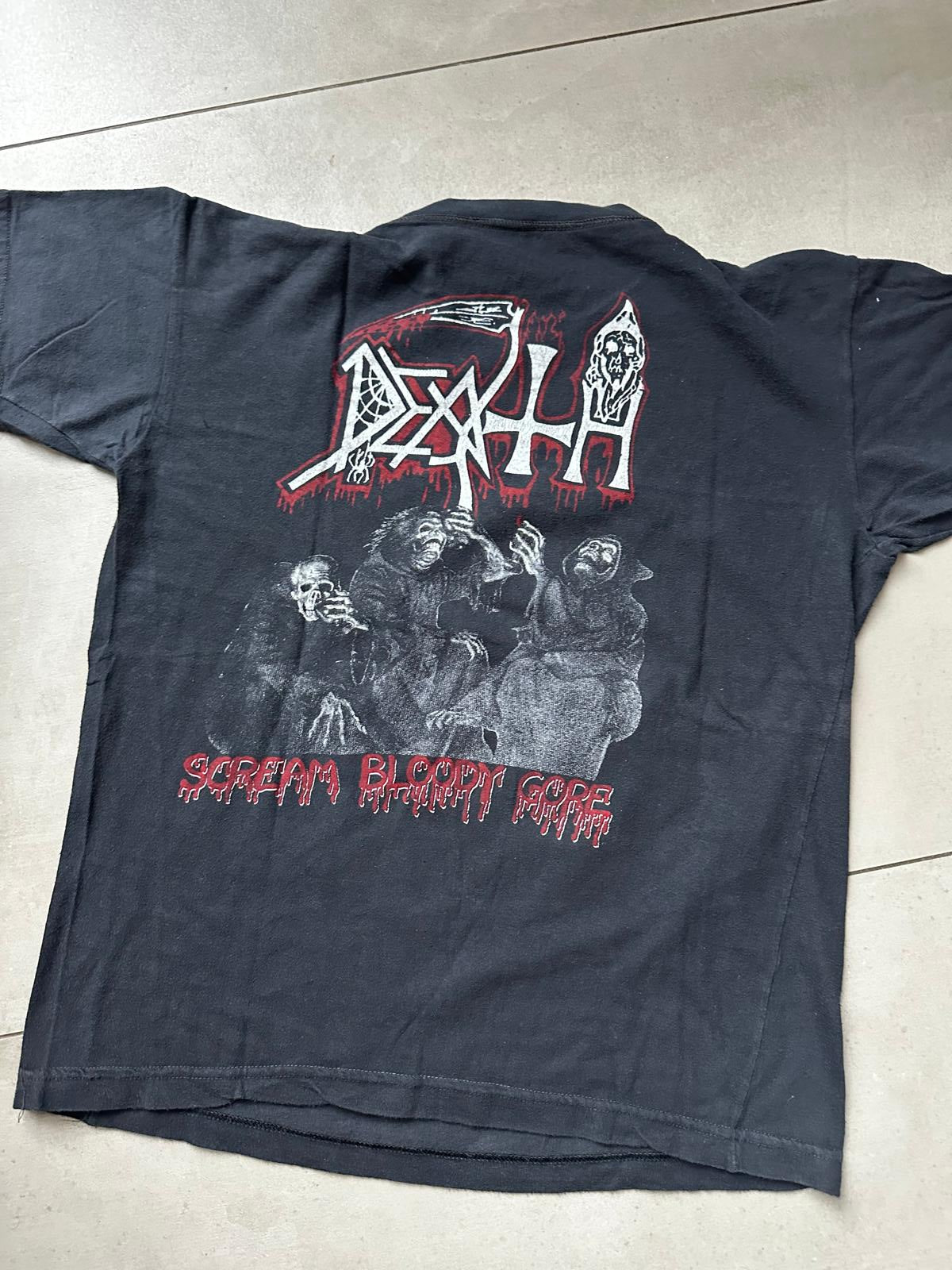 Vintage Hell – Death – Scream Bloody Gore Original Shirt